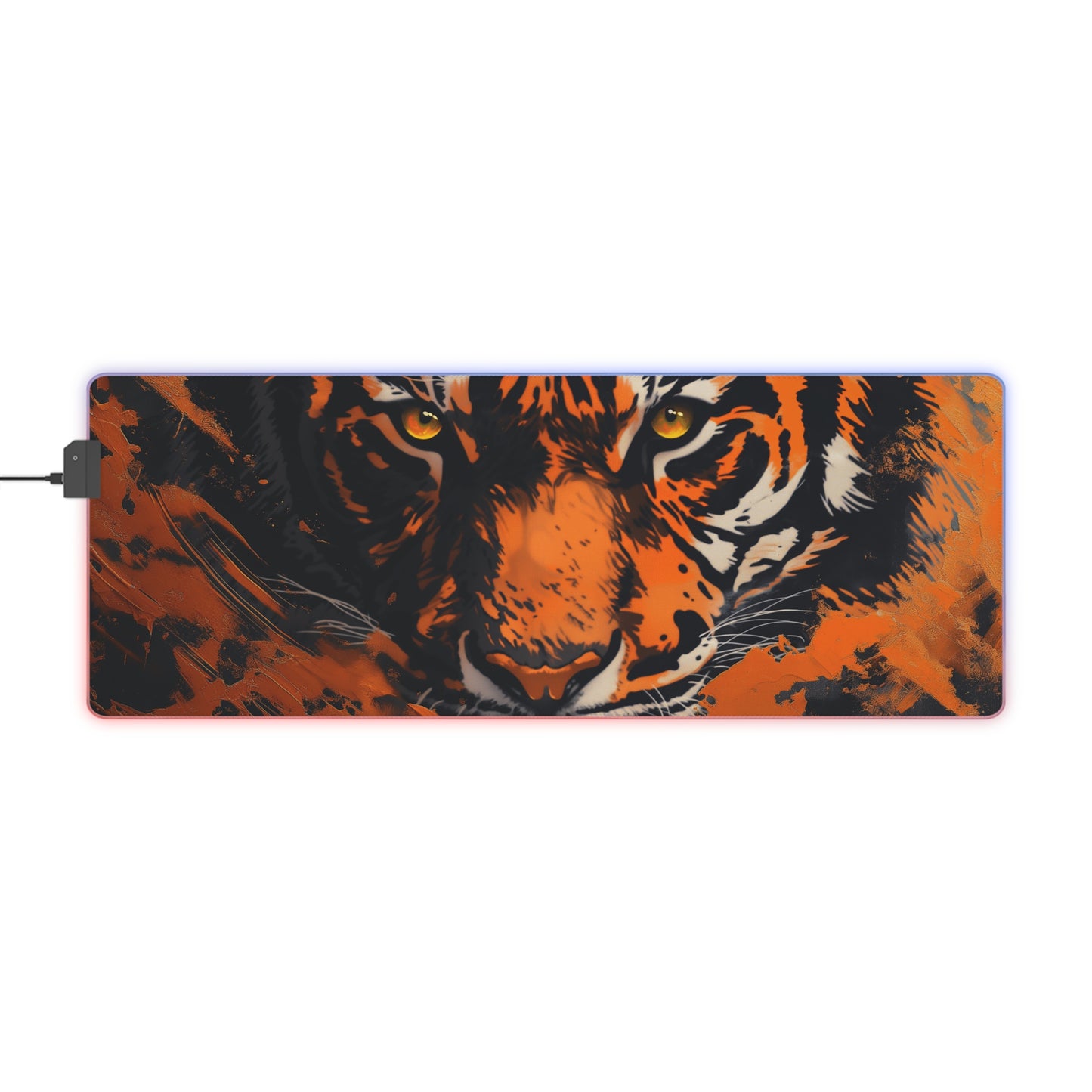 LED Gaming Mouse Pad - Inferno Eyes