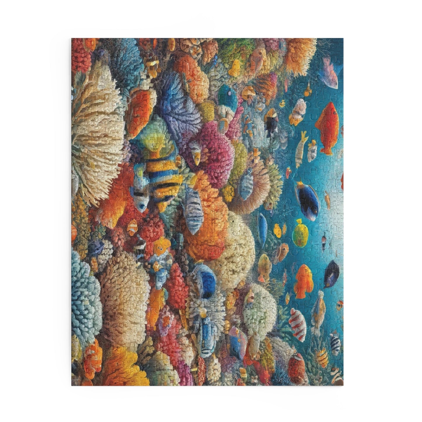 Coral Reef Jigsaw Challenge - Custom Jigsaw Puzzle (120, 252, 500-Piece)