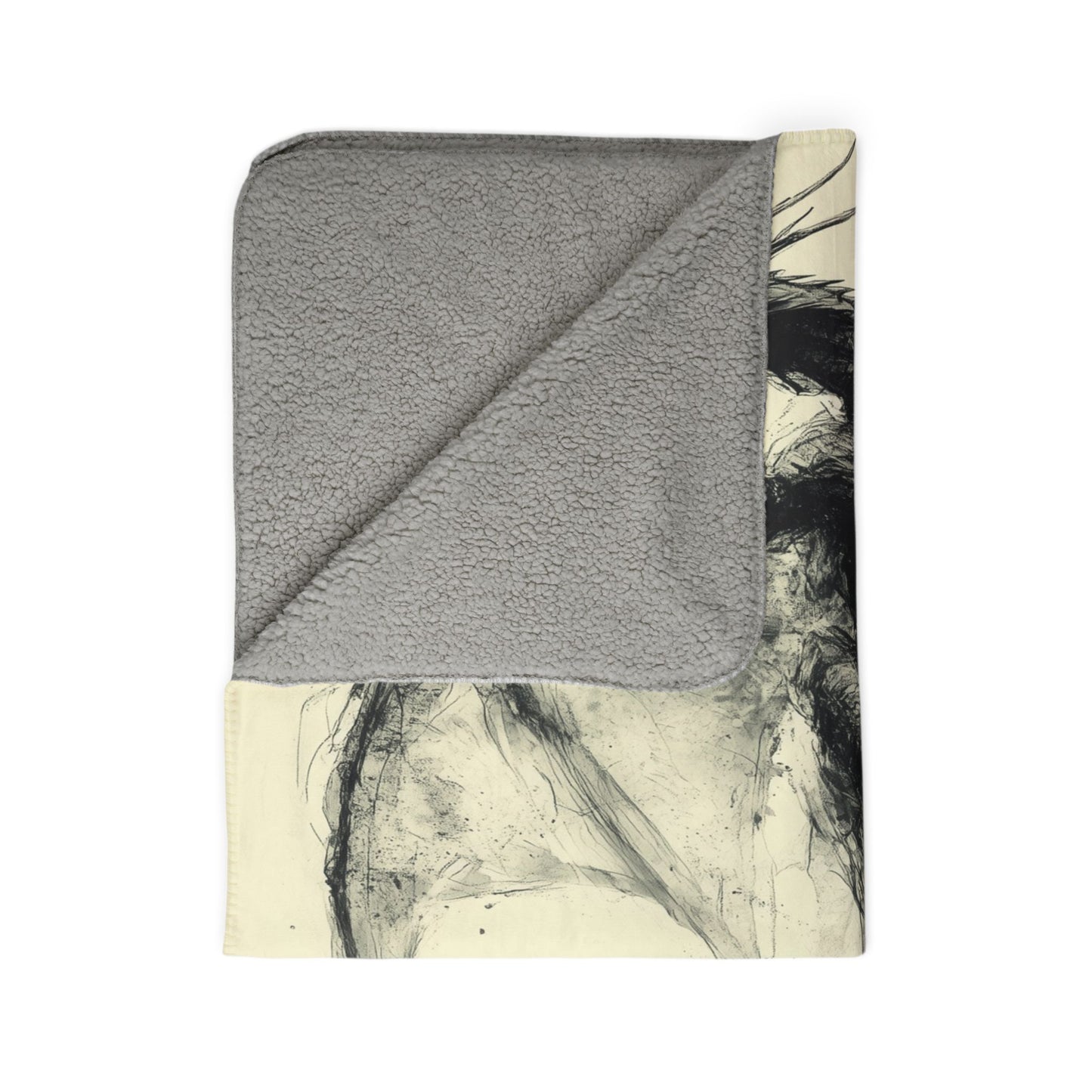 Sherpa Blanket: Dragon Eclipse Custom Fleece Throw