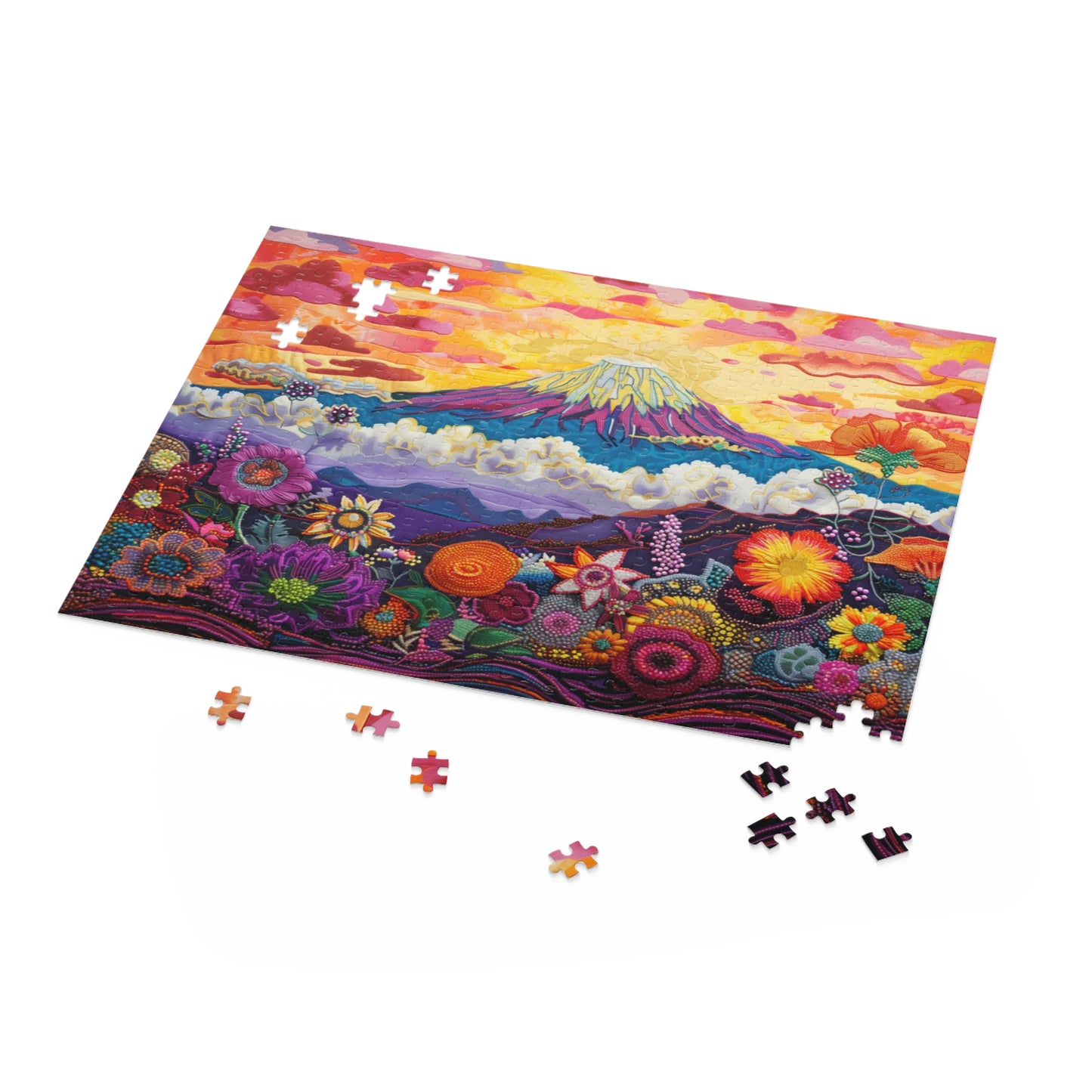 Sunrise Majesty at Mount Kilimanjaro - Puzzle (120, 252, 500-Piece)