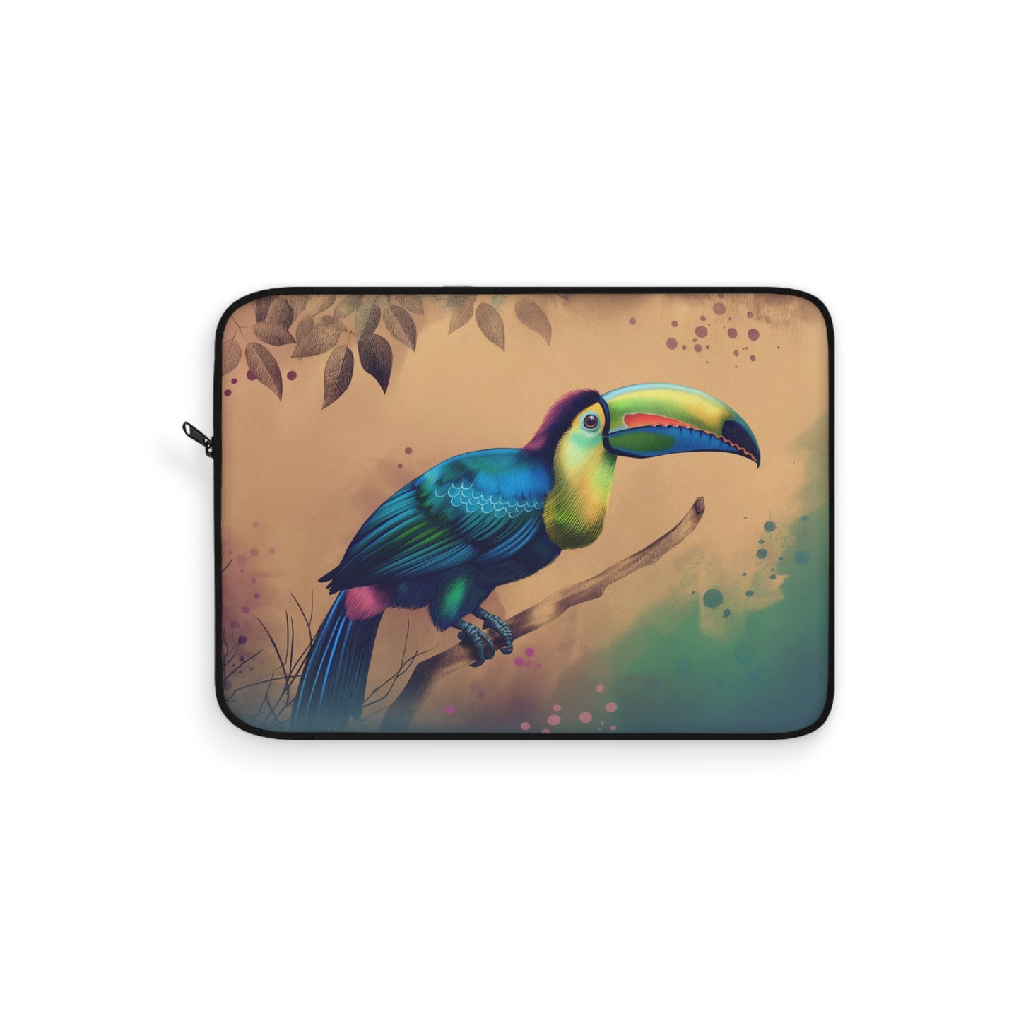 Laptop Sleeve - Colorful Keel-billed Toucan