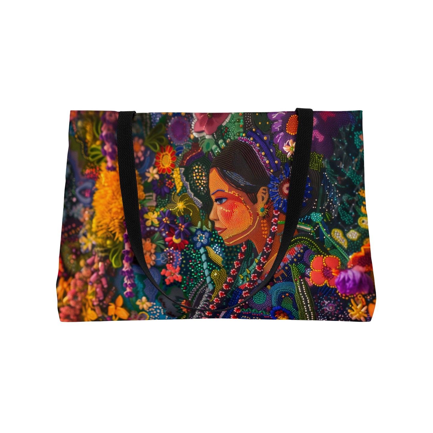 Weekender Tote Bag - Radiant Filipino Beauty in Traditional Attire