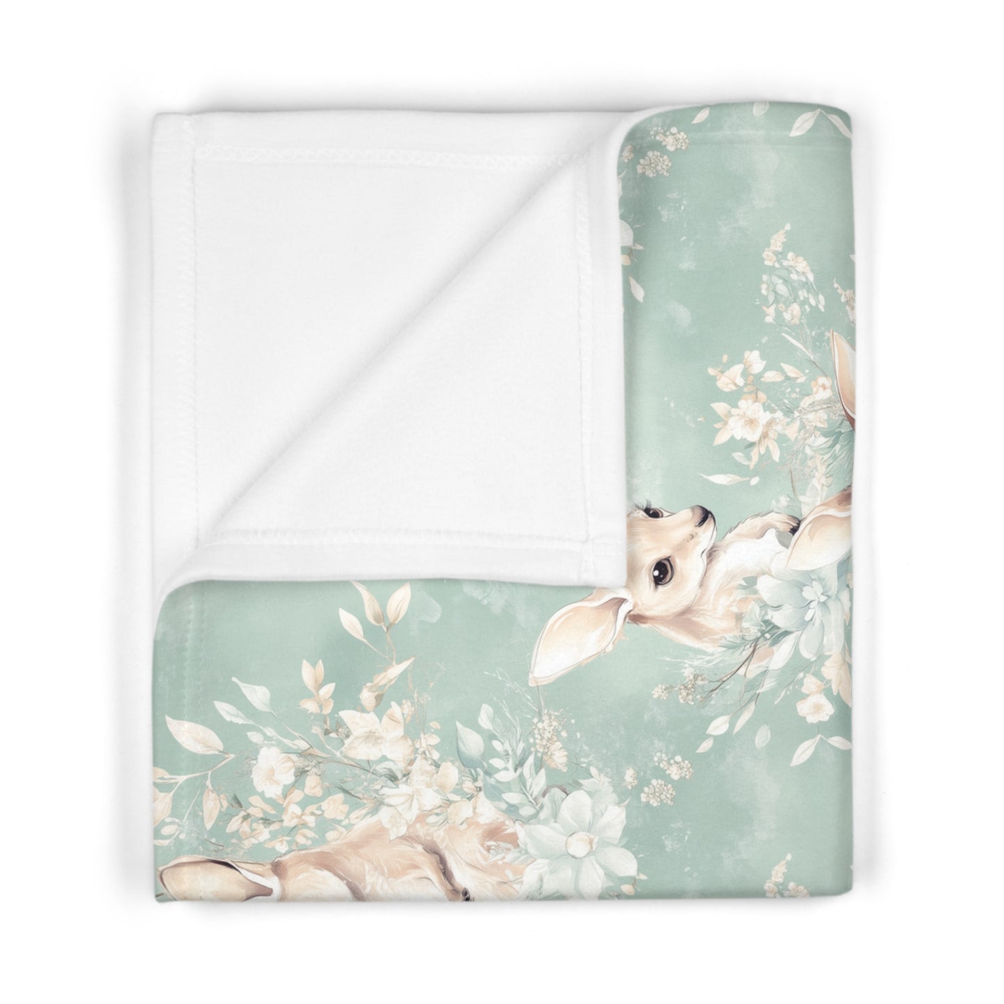 Custom Soft Fleece Baby Blanket - Kangaroo Cuddles
