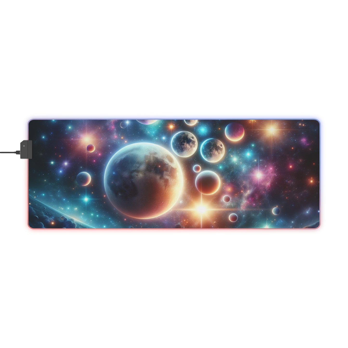 LED Gaming Mouse Pad - Celestial Symphony
