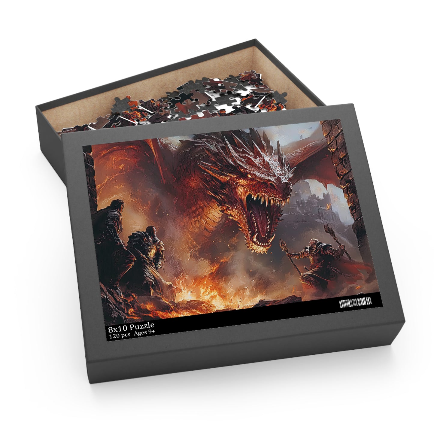 Dragon Wars - Custom Jigsaw Puzzle (120, 252, 500-Piece)