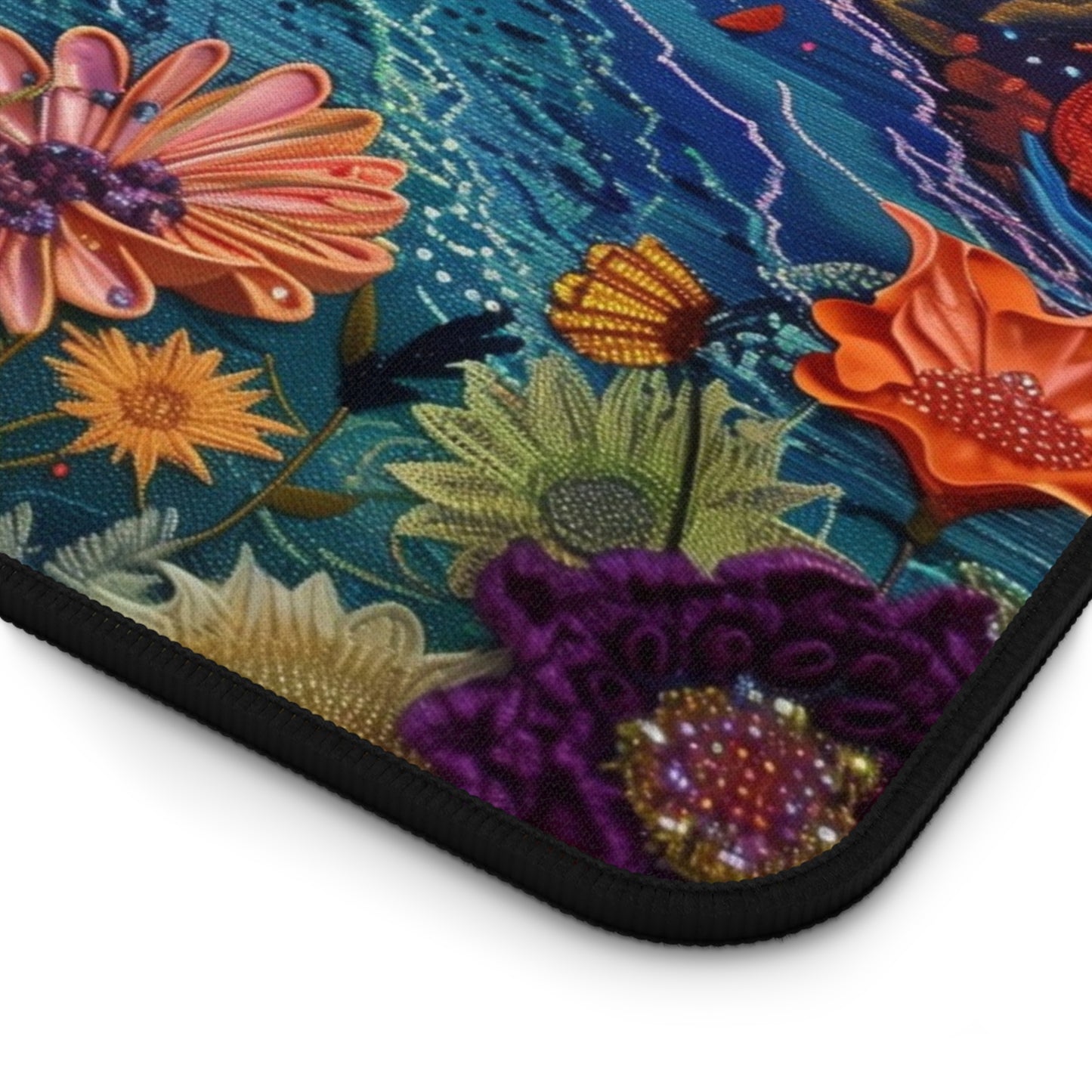 Gaming Desk Mat - Niagara Falls: A Symphony of Water and Light