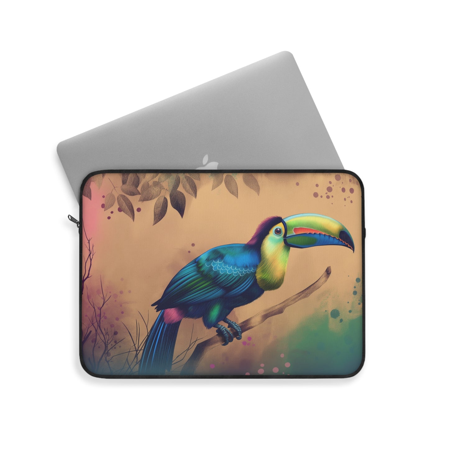 Laptop Sleeve - Colorful Keel-billed Toucan