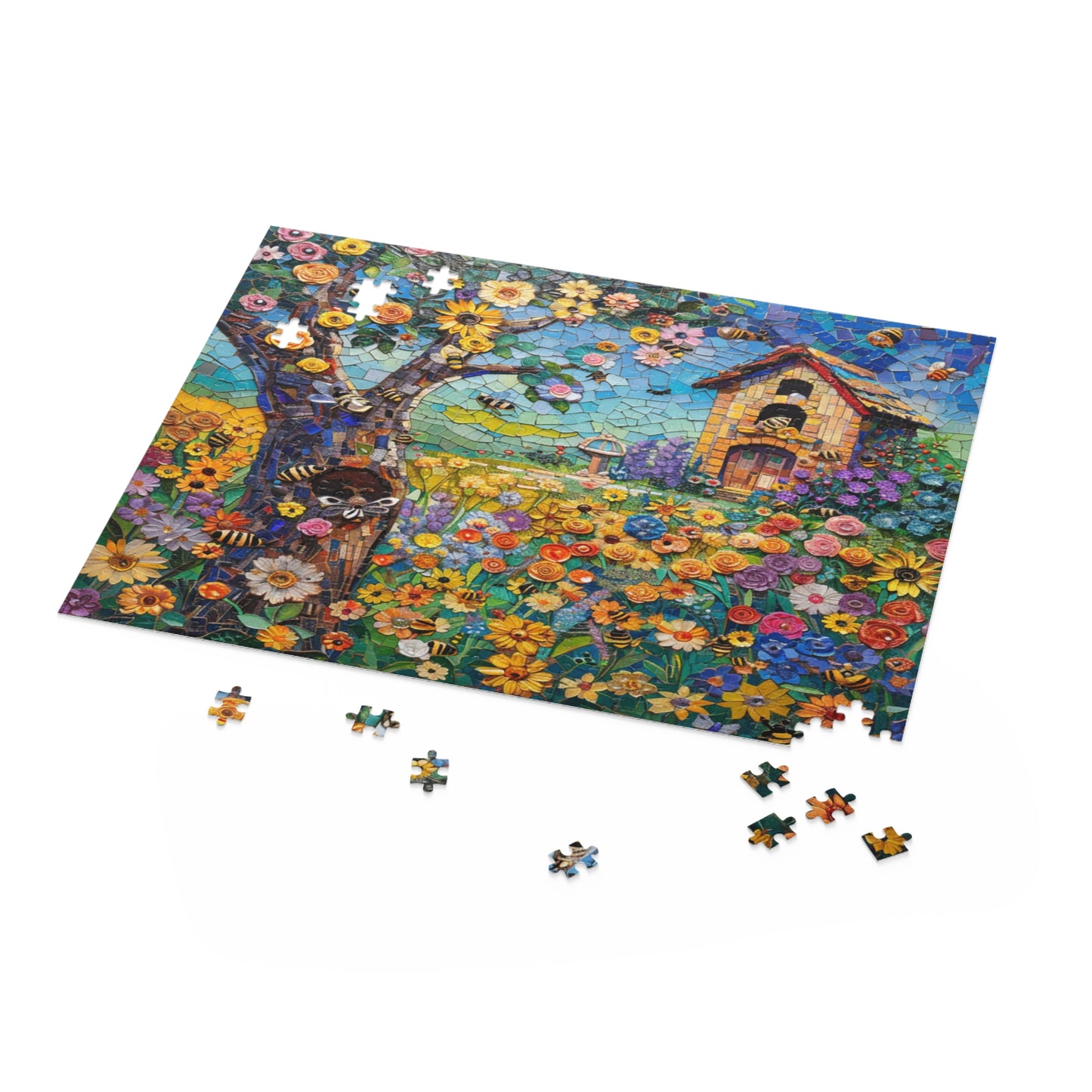 Buzzing Garden - Puzzle (120, 252, 500-Piece)