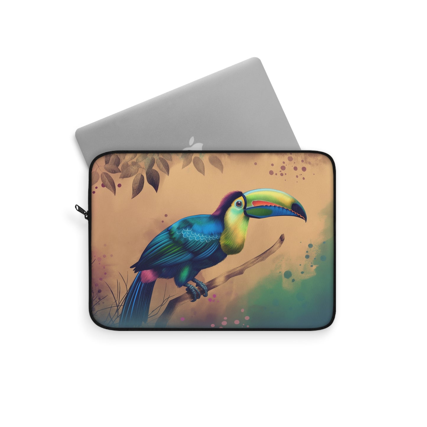 Laptop Sleeve - Colorful Keel-billed Toucan
