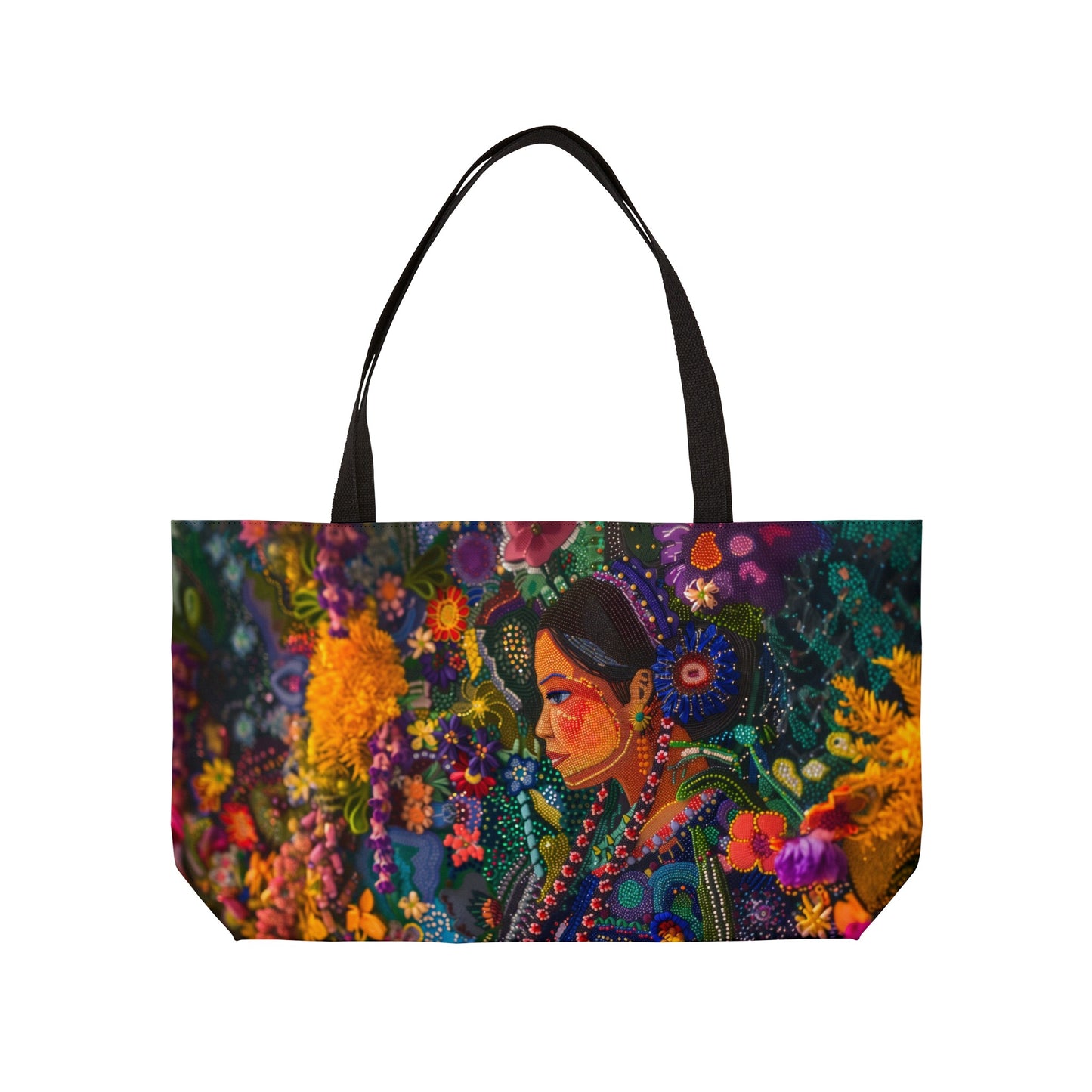 Weekender Tote Bag - Radiant Filipino Beauty in Traditional Attire
