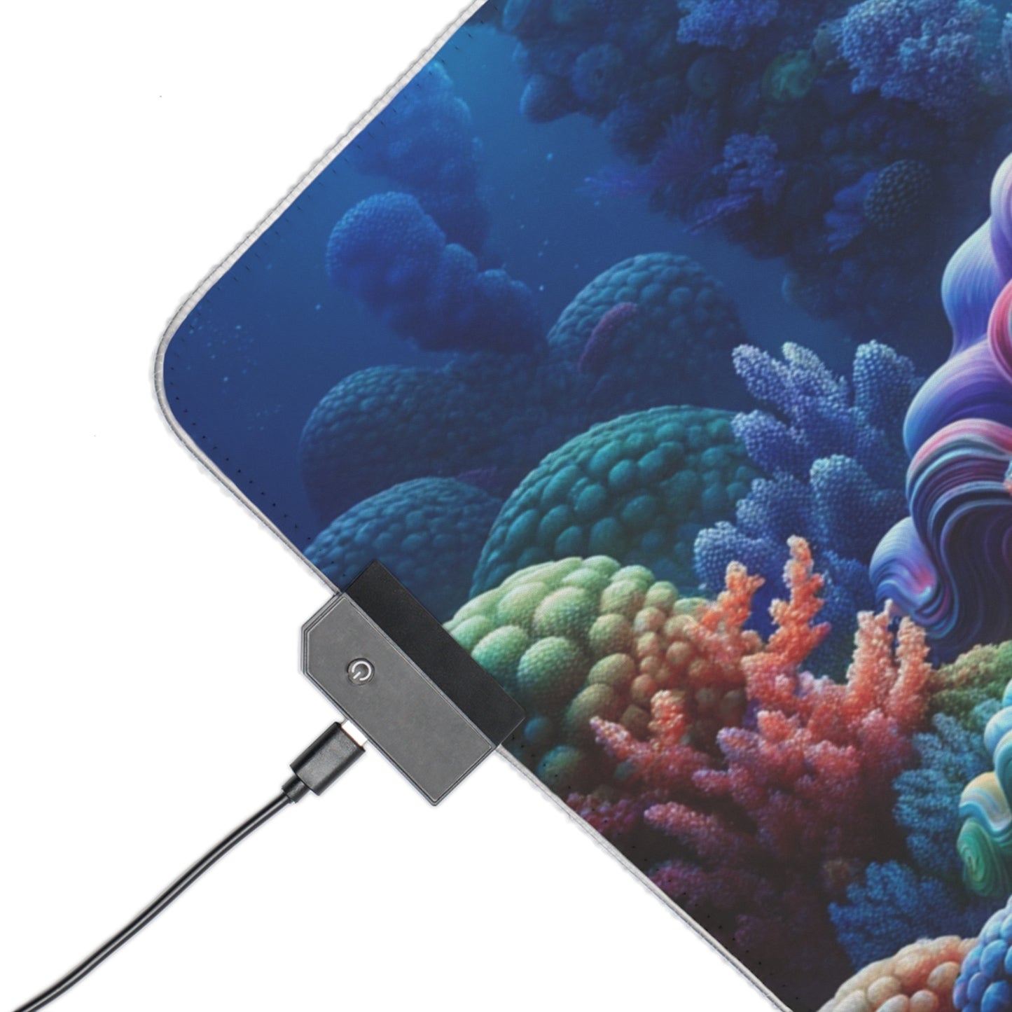 LED Gaming Mouse Pad - Rainbow Reef Paradise