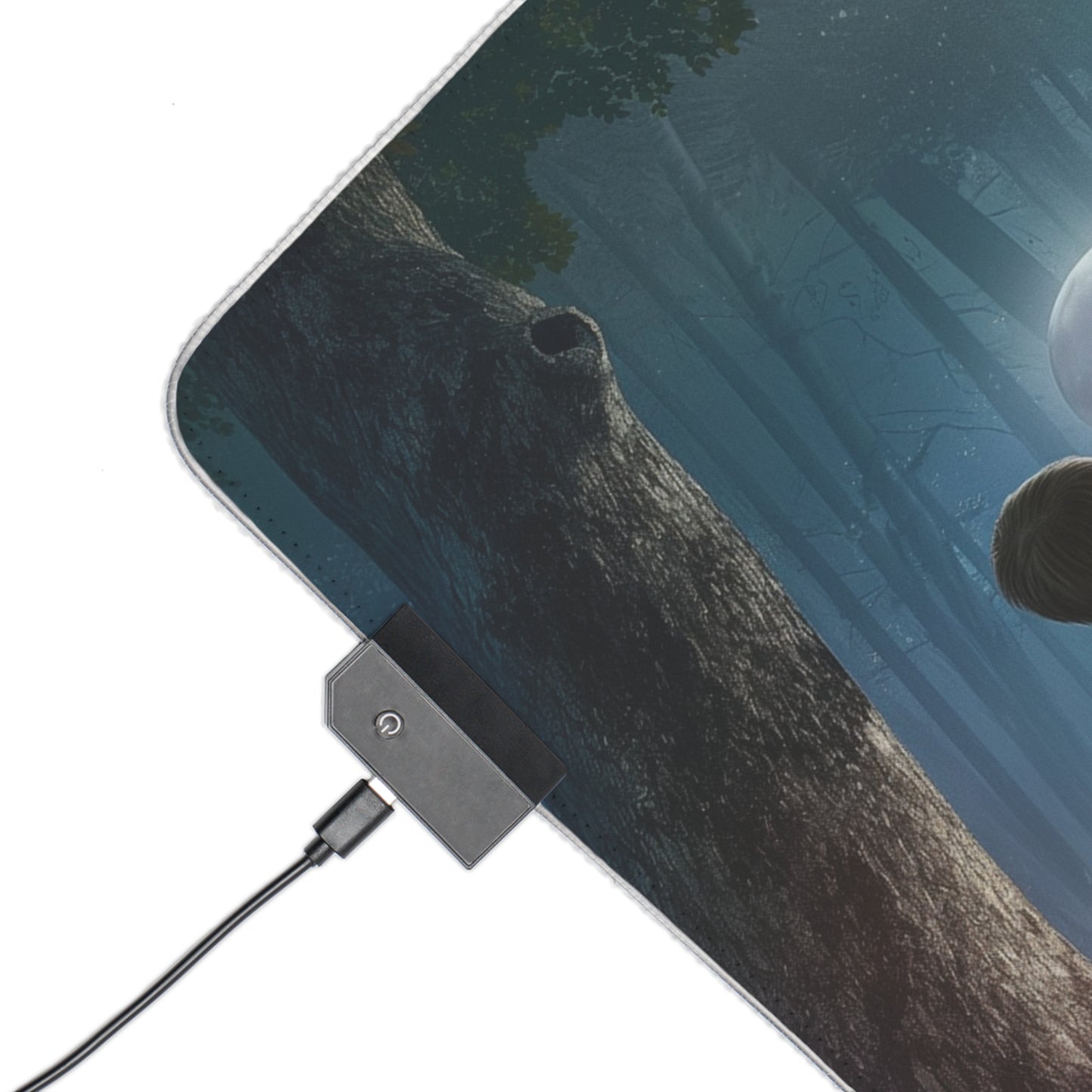 LED Gaming Mouse Pad - Forest Guardians