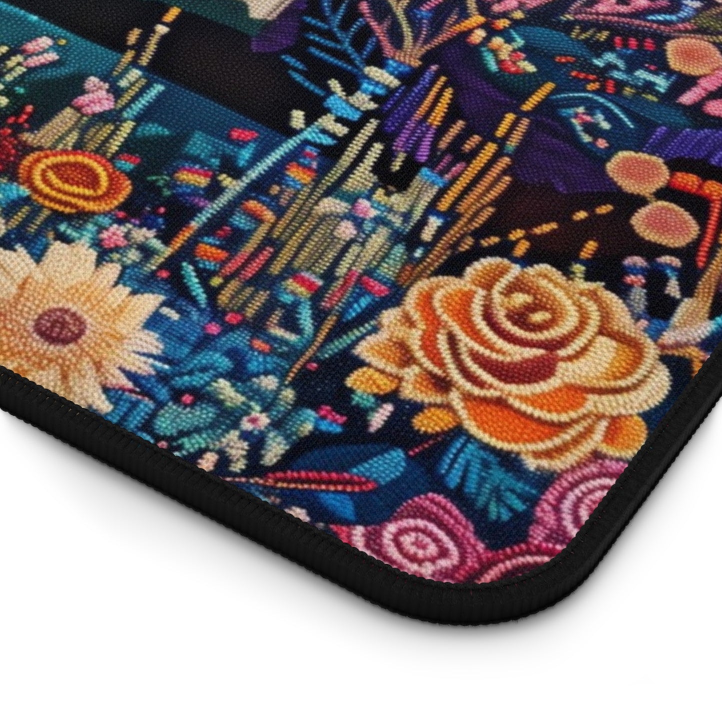 Gaming Desk Mat - Floral Splendor at the White House