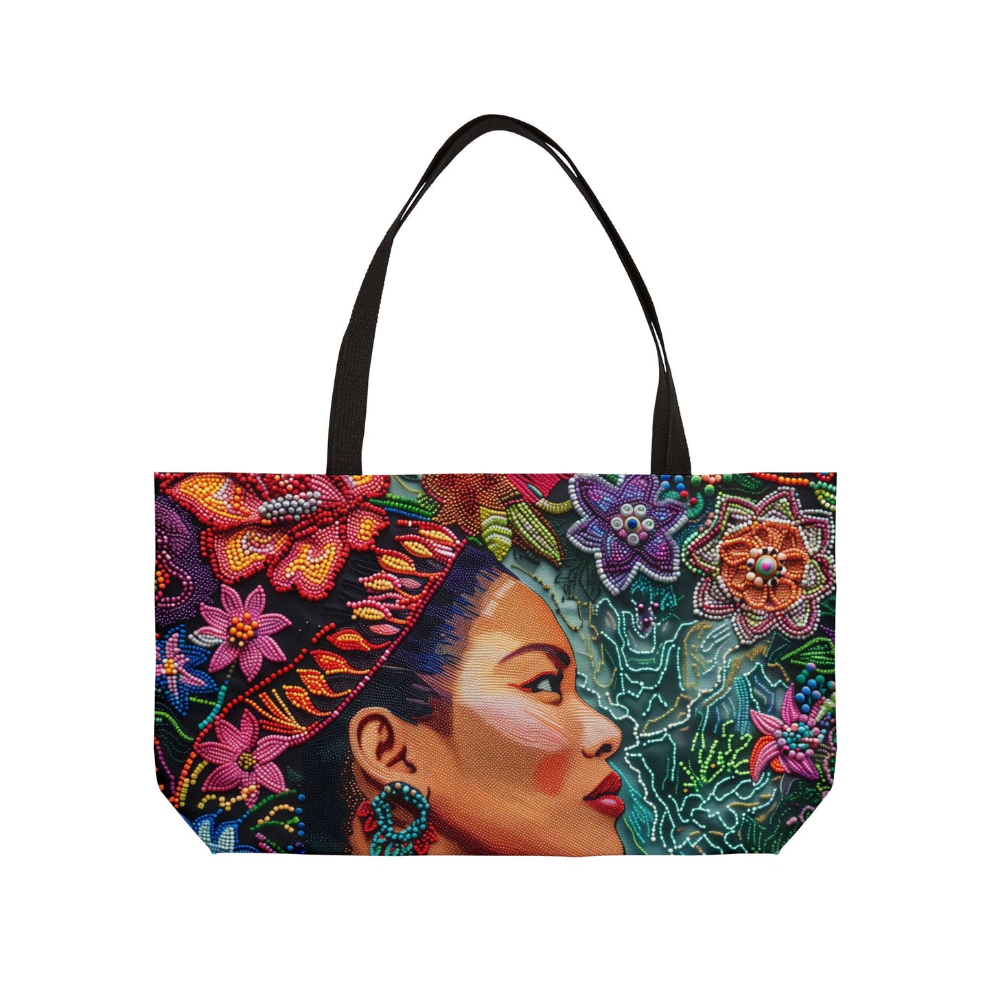 Weekender Tote Bag - Maori Majesty: A Tapestry Tribute, New Zealand