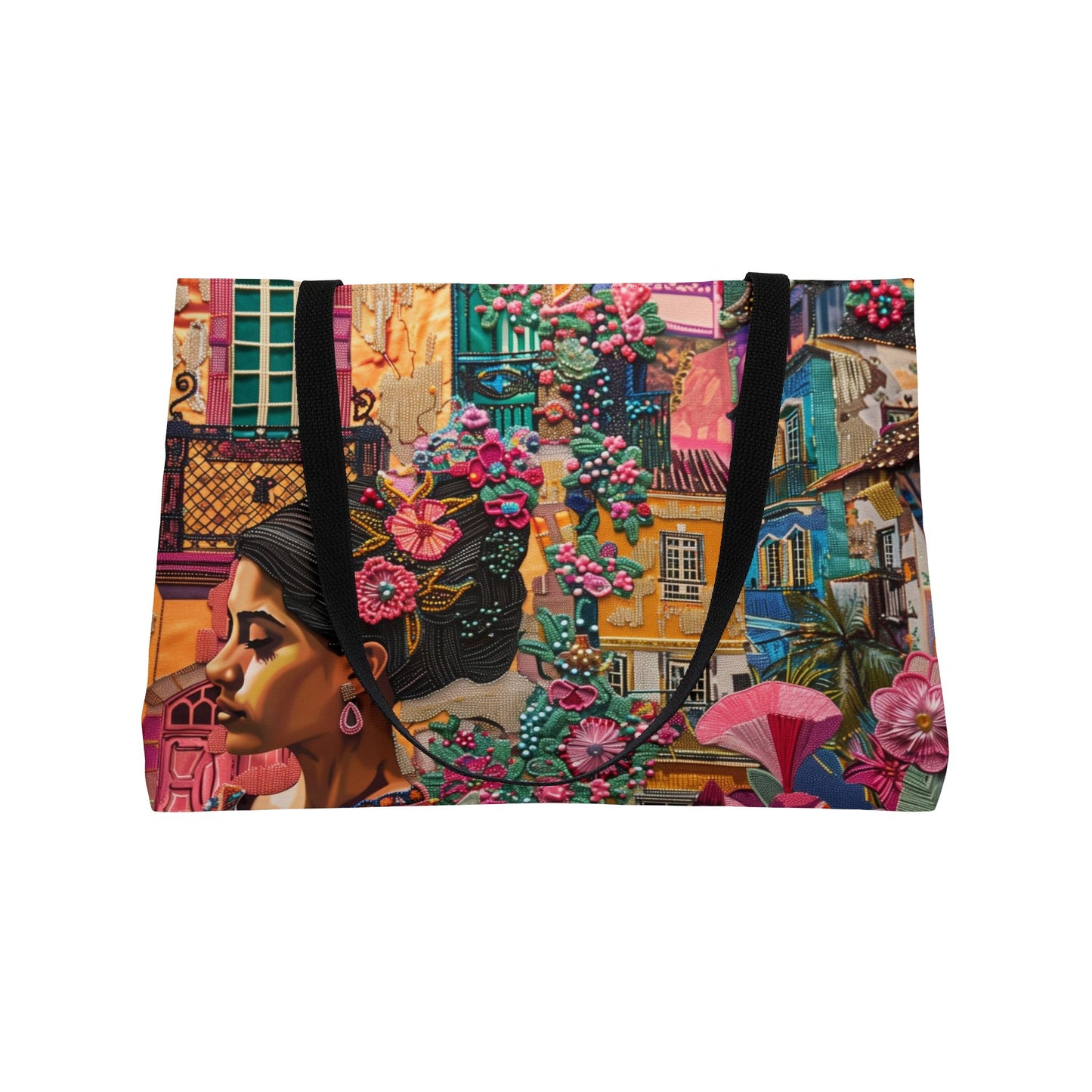 Weekender Tote Bag - The Beauty of Alfama: A Tapestry of Tradition, Portugal