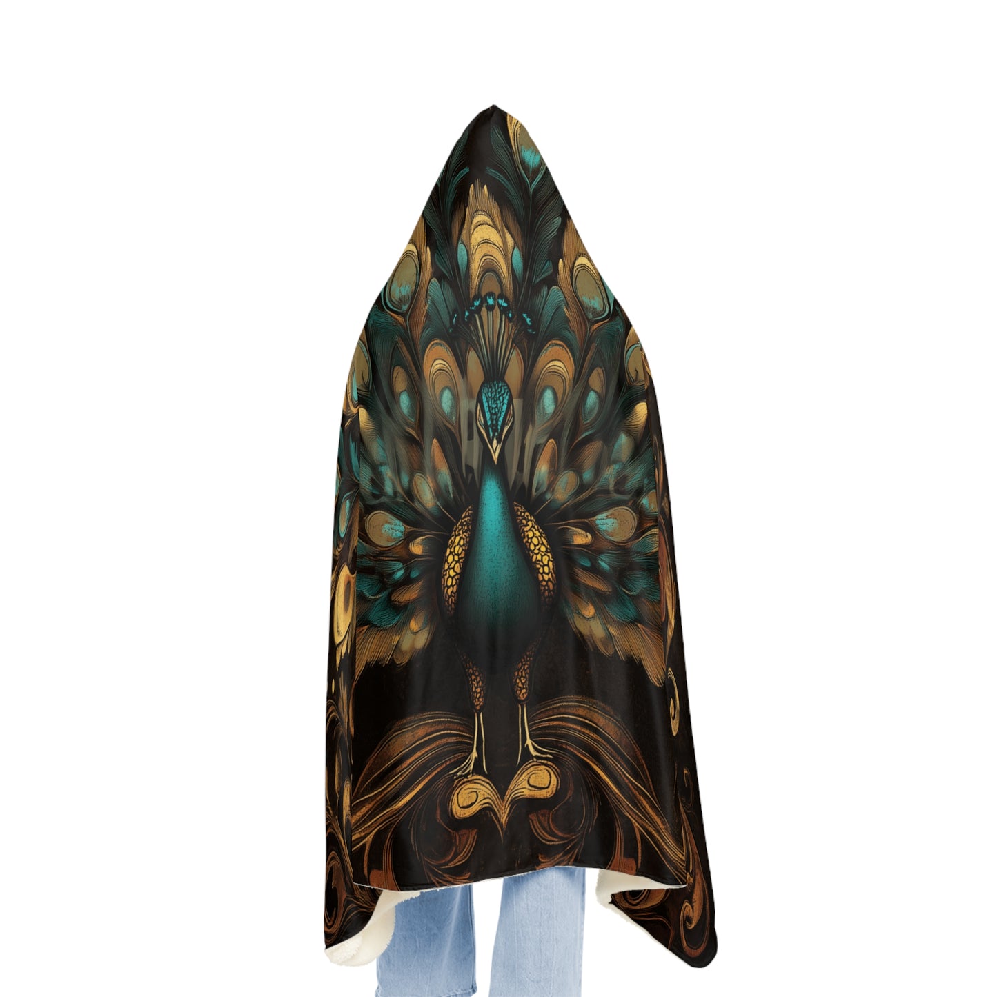 Hooded Snuggle Blanket: Sherpa or Fleece - Regal Splendor