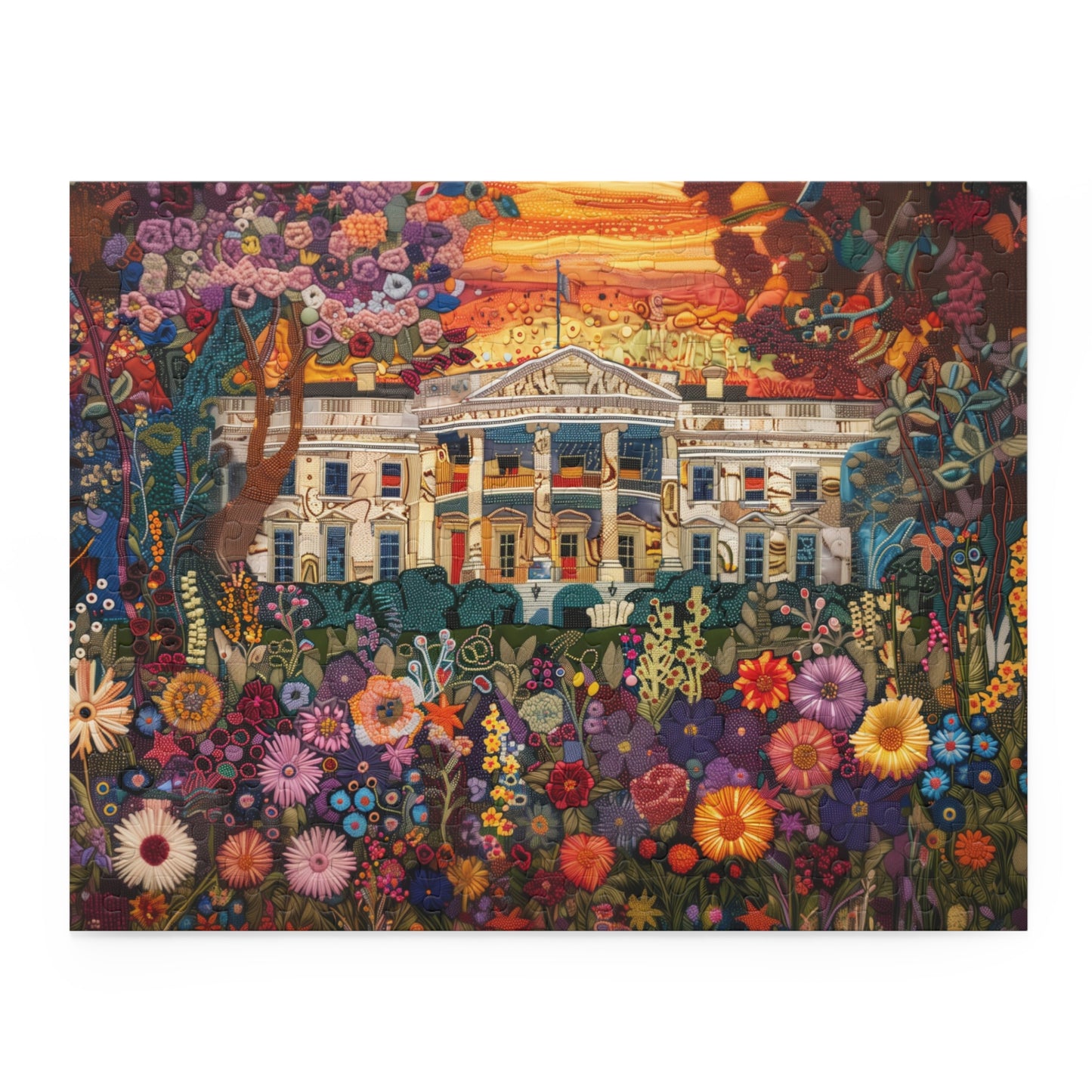 Floral Splendor at the White House - Puzzle (120, 252, 500-Piece)