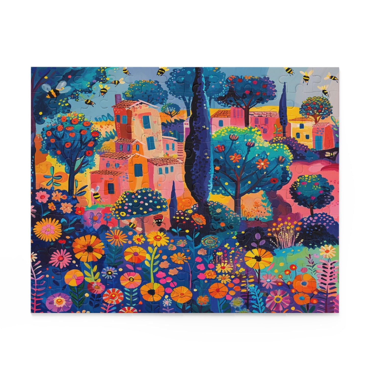 Charming French Garden - Puzzle (120, 252, 500-Piece)