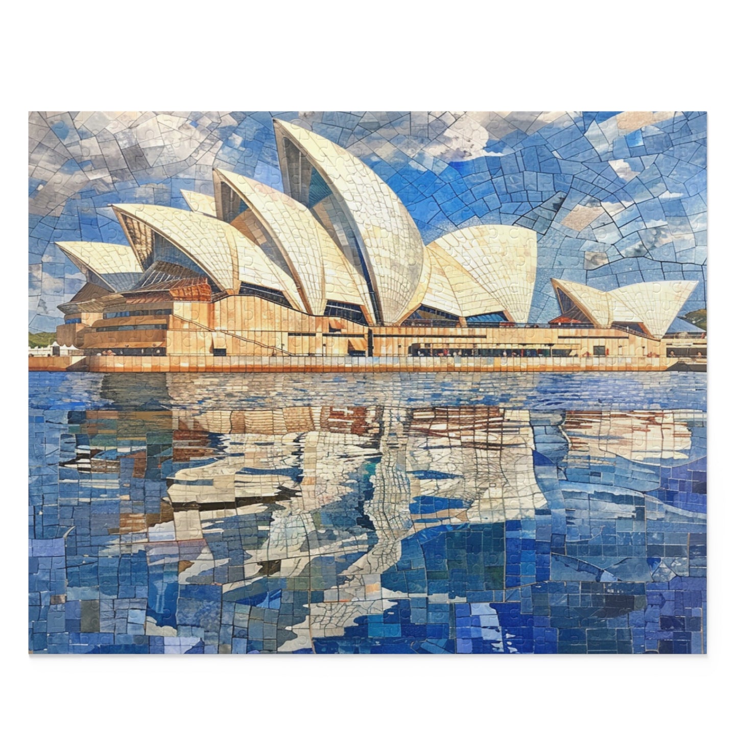 Mosaic Majesty: Sydney Opera House - Puzzle (120, 252, 500-Piece)