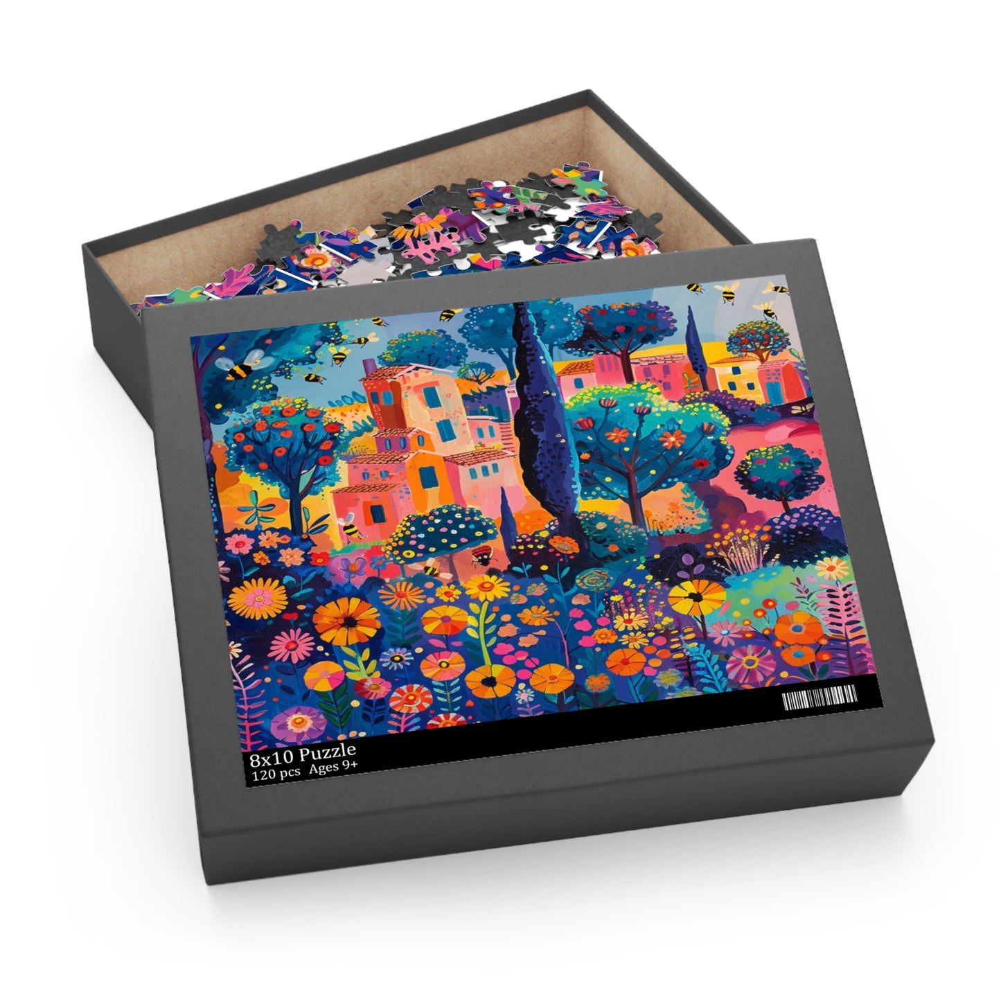 Charming French Garden - Puzzle (120, 252, 500-Piece)