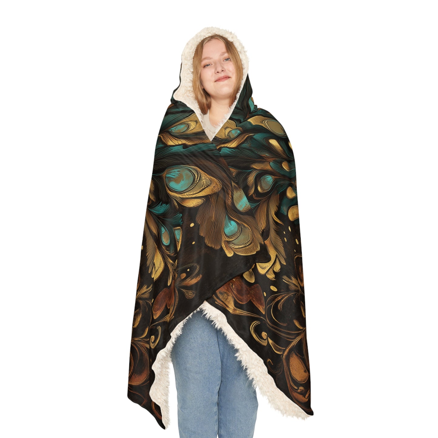 Hooded Snuggle Blanket: Sherpa or Fleece - Regal Splendor