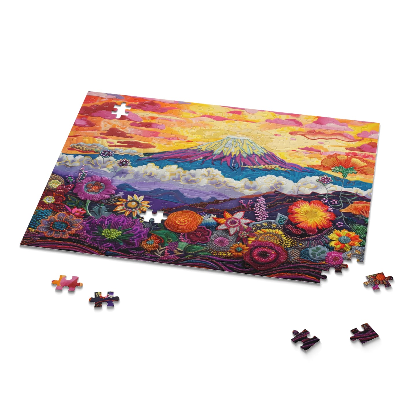 Sunrise Majesty at Mount Kilimanjaro - Puzzle (120, 252, 500-Piece)