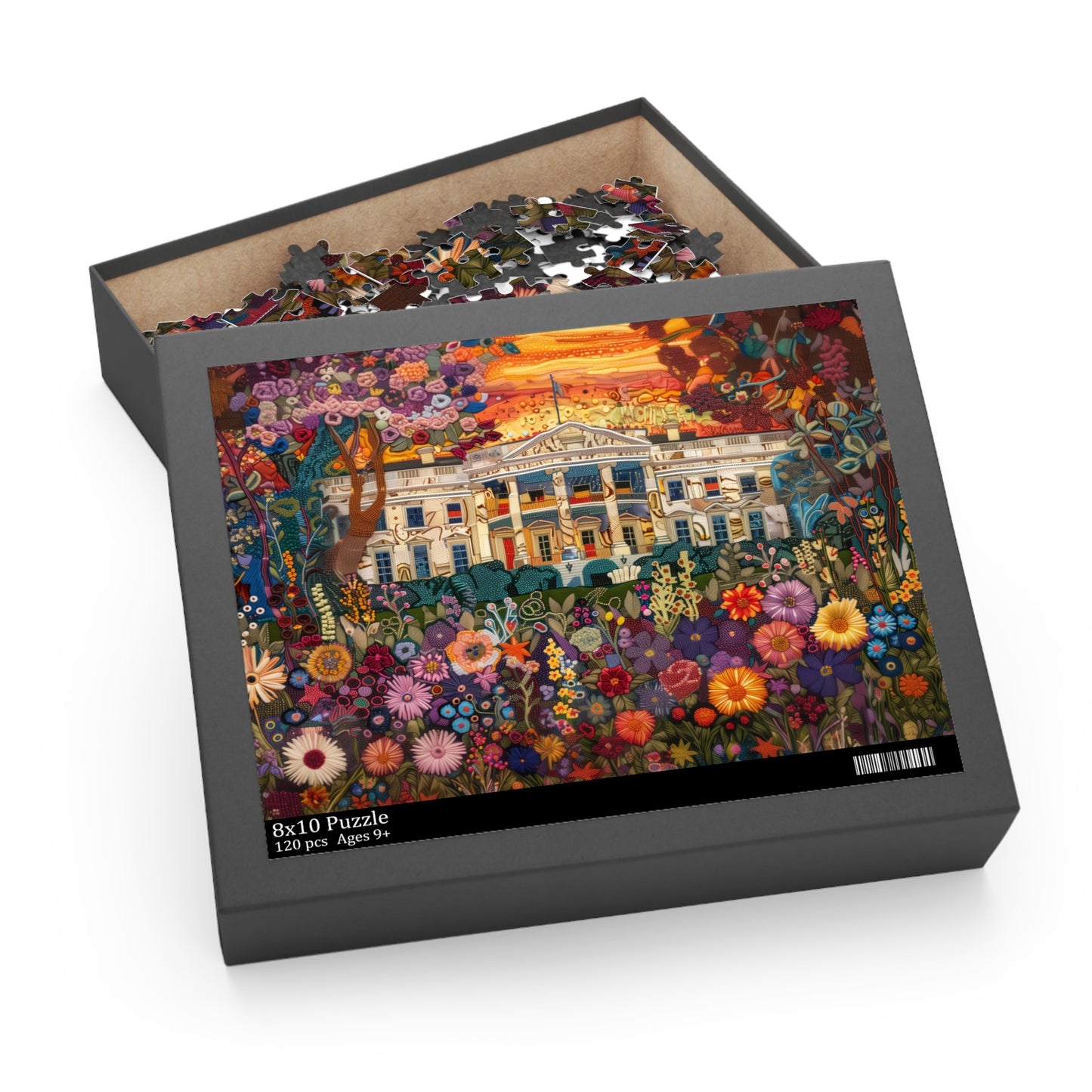 Floral Splendor at the White House - Puzzle (120, 252, 500-Piece)
