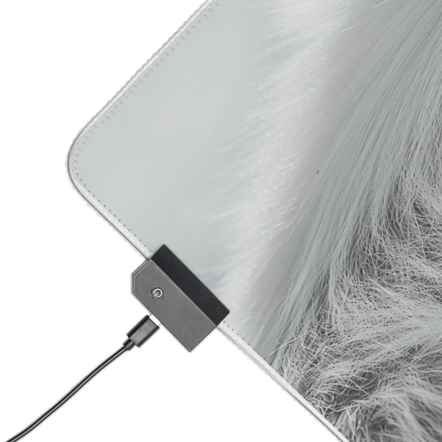 LED Gaming Mouse Pad - Frosted Vigilance