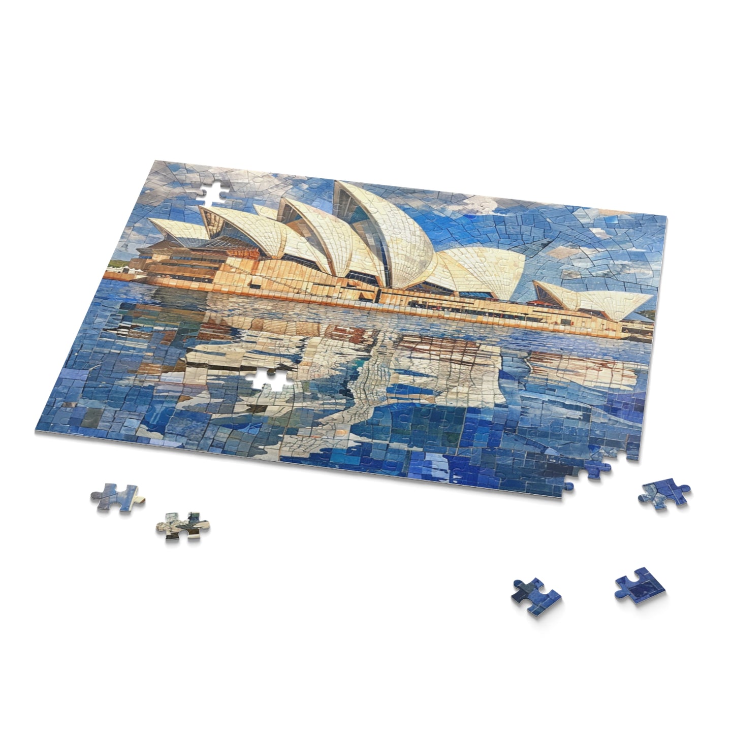 Mosaic Majesty: Sydney Opera House - Puzzle (120, 252, 500-Piece)