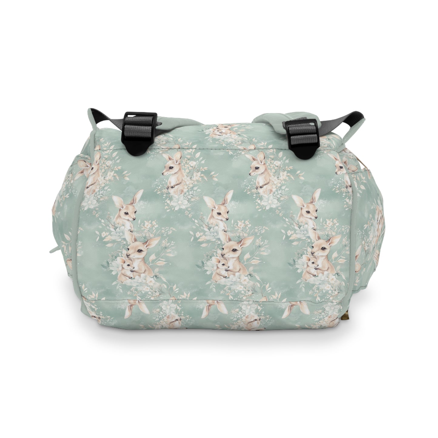 Custom Multifunctional Diaper Backpack: Kangaroo Cuddles