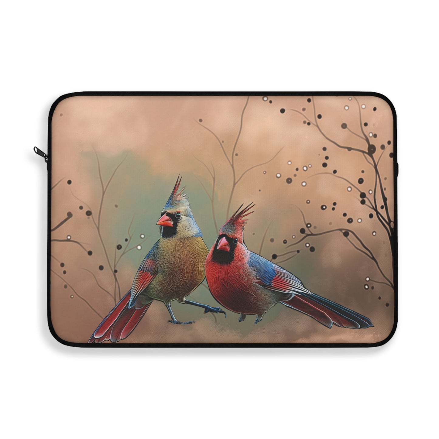 Laptop Sleeve - Northern Cardinal Pair