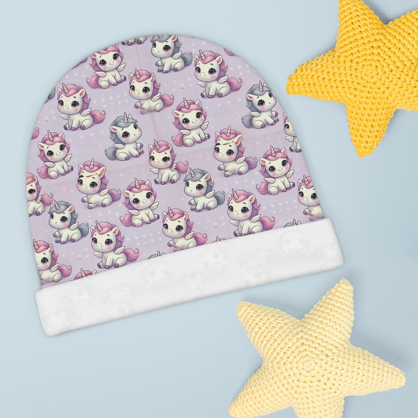 Custom Baby Beanie Gift: Unicorn Whispers