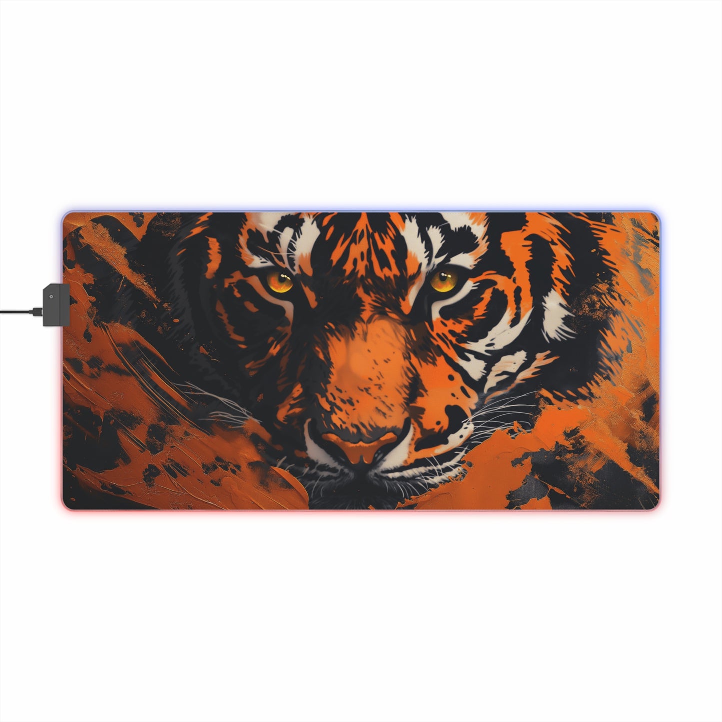 LED Gaming Mouse Pad - Inferno Eyes