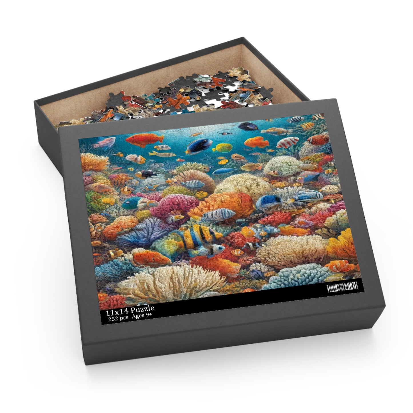 Coral Reef Jigsaw Challenge - Custom Jigsaw Puzzle (120, 252, 500-Piece)