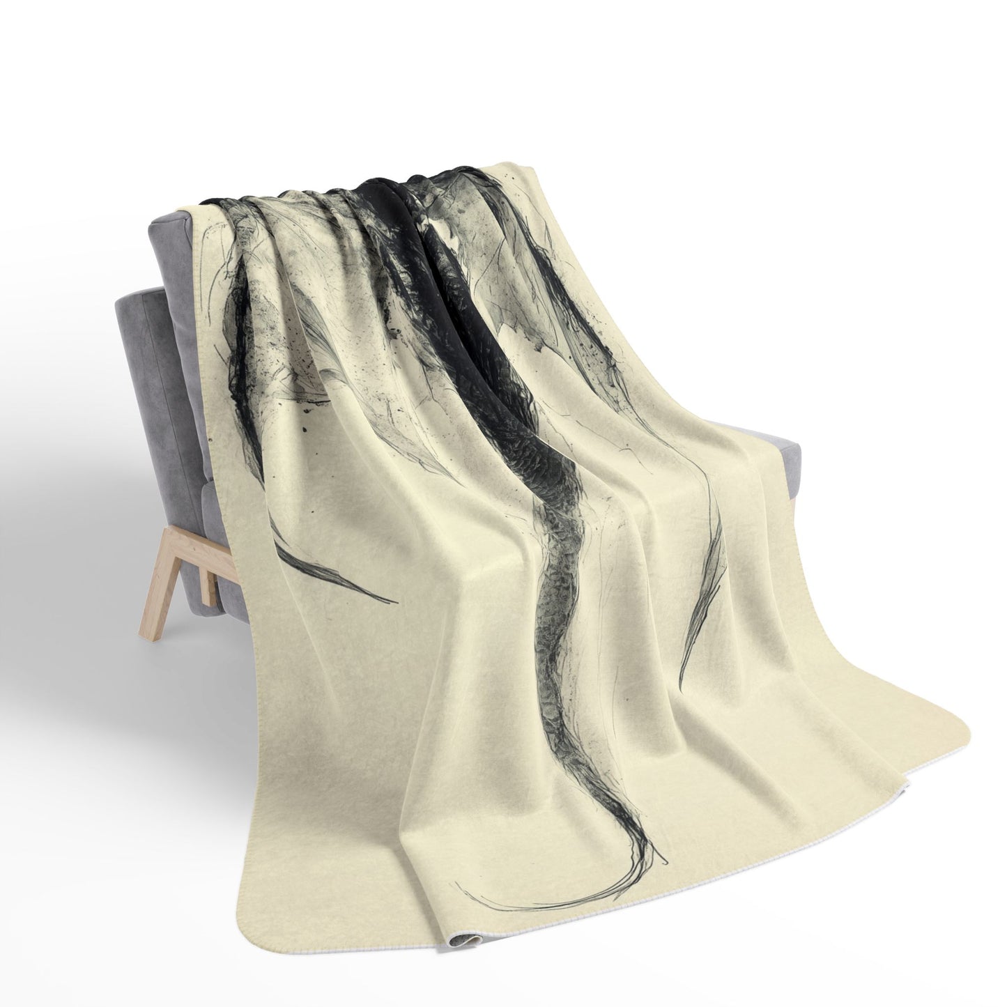 Sherpa Blanket: Dragon Eclipse Custom Fleece Throw