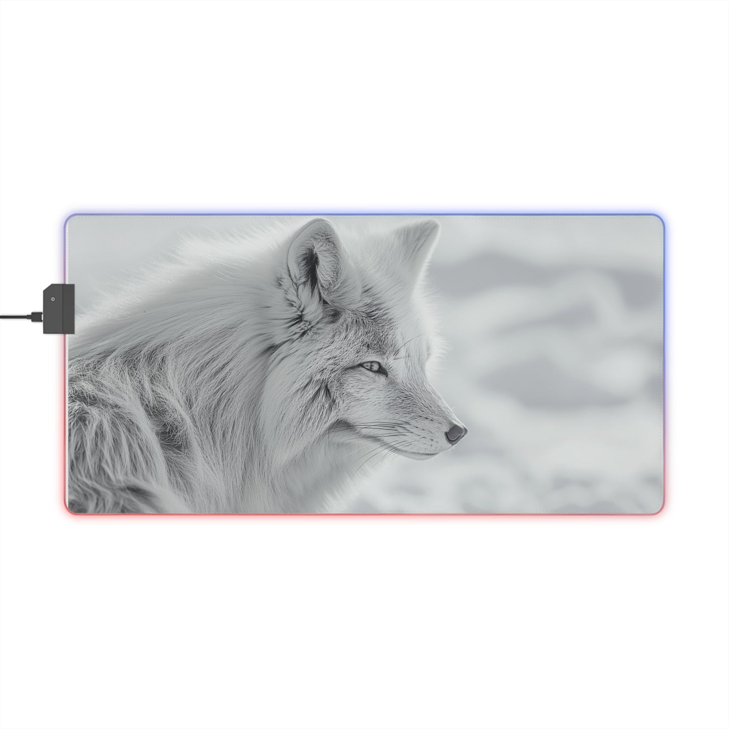 LED Gaming Mouse Pad - Frosted Vigilance