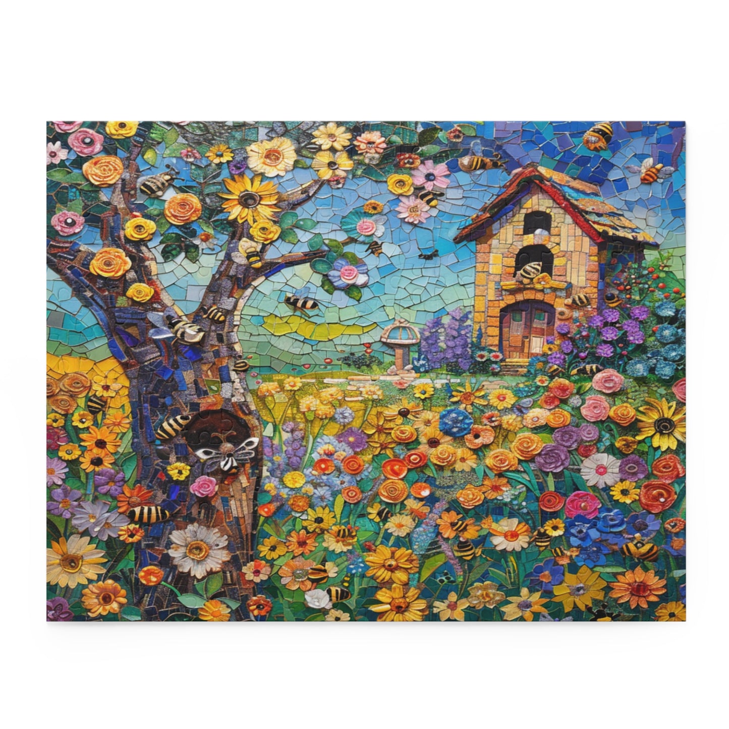 Buzzing Garden - Puzzle (120, 252, 500-Piece)