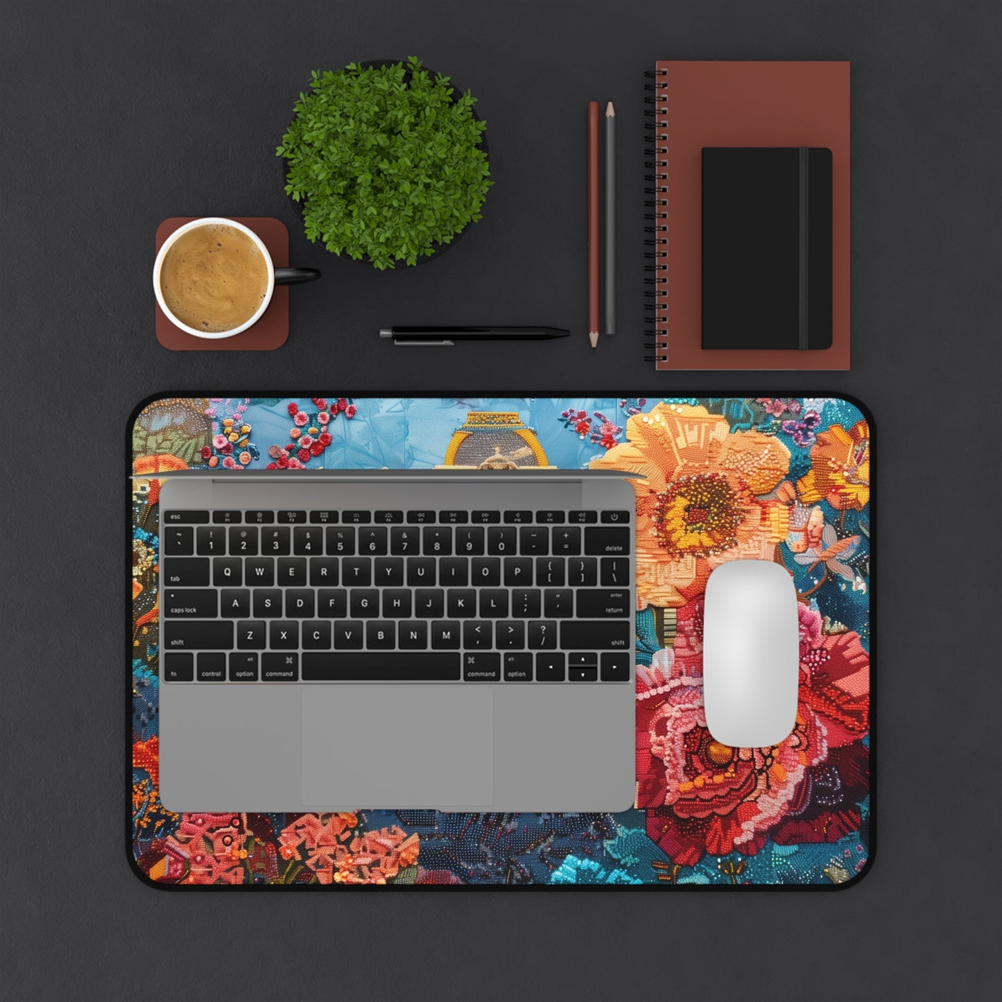 Gaming Desk Mat - Floral Fantasia at The Met