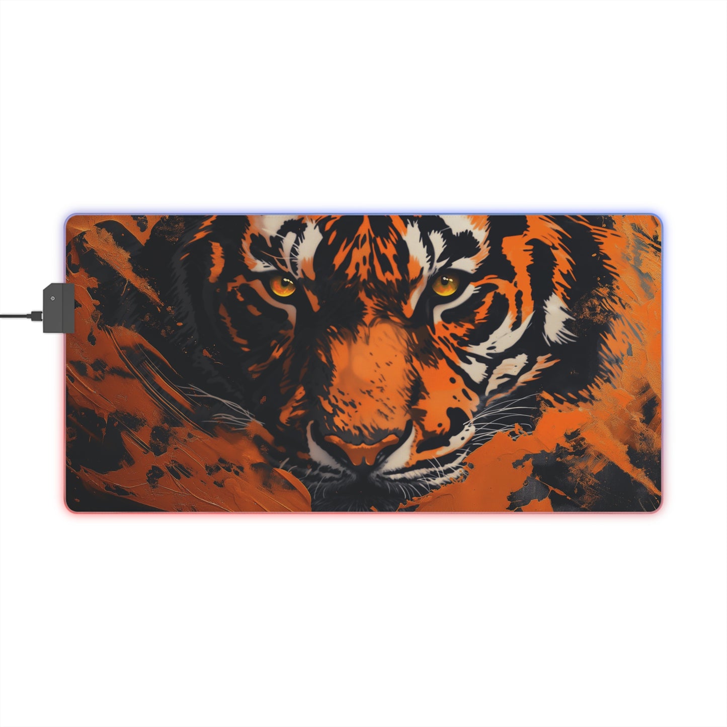 LED Gaming Mouse Pad - Inferno Eyes
