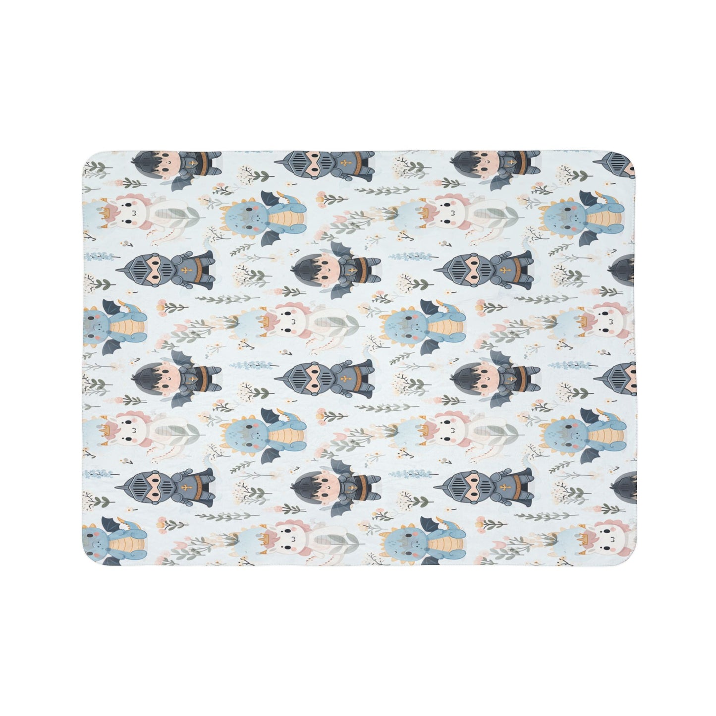 Sherpa Blanket: Adventures in Fairyland, Custom Fleece Throw