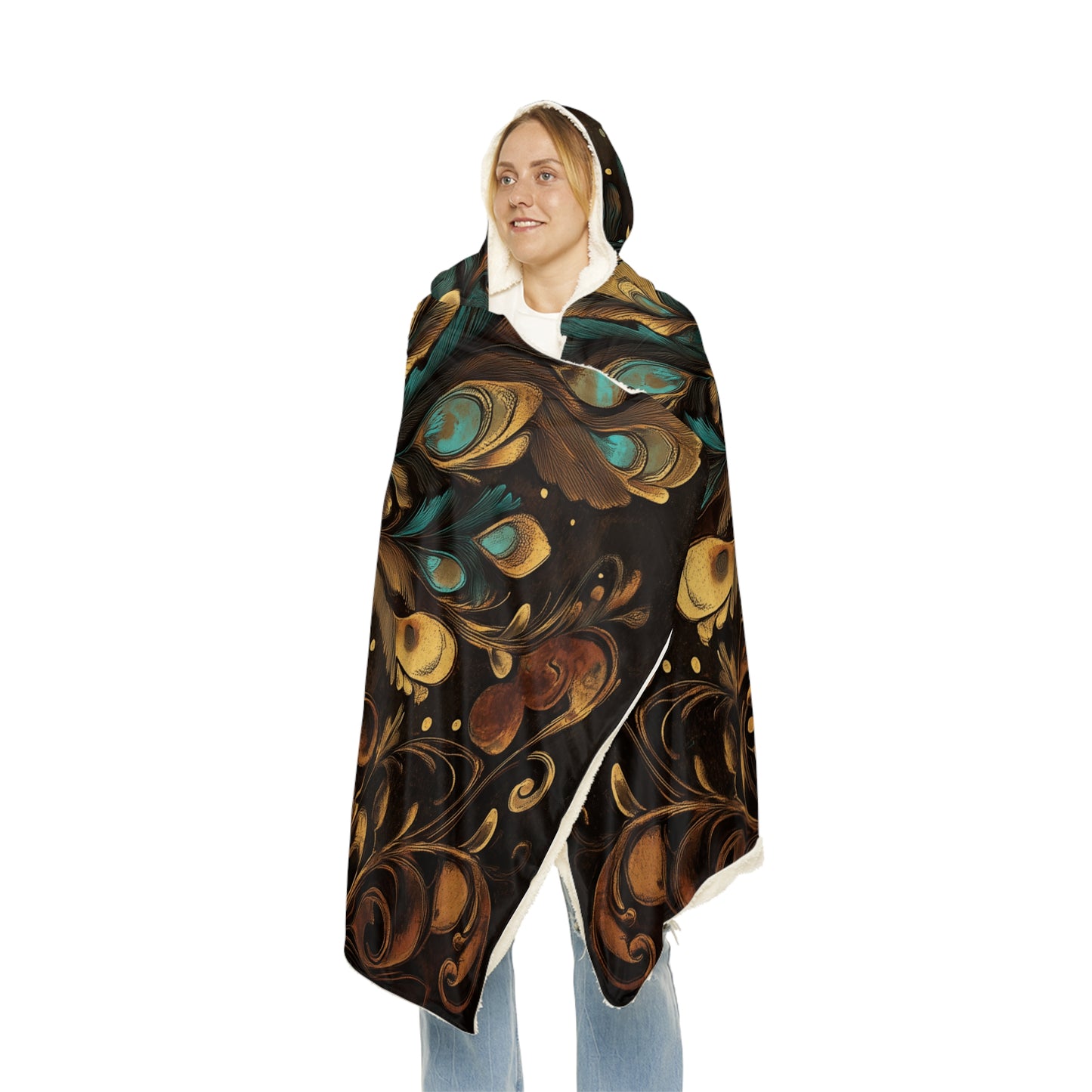 Hooded Snuggle Blanket: Sherpa or Fleece - Regal Splendor
