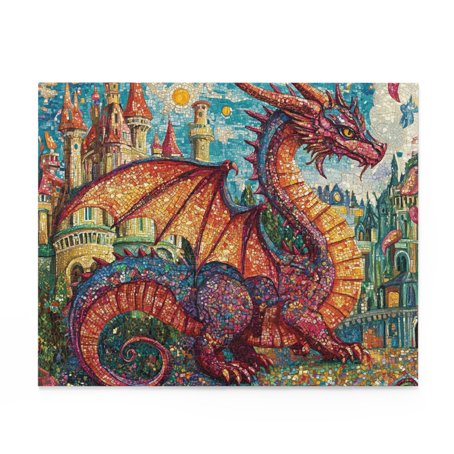 Dragon: The Guardian of the Castle - Puzzle (120, 252, 500-Piece)