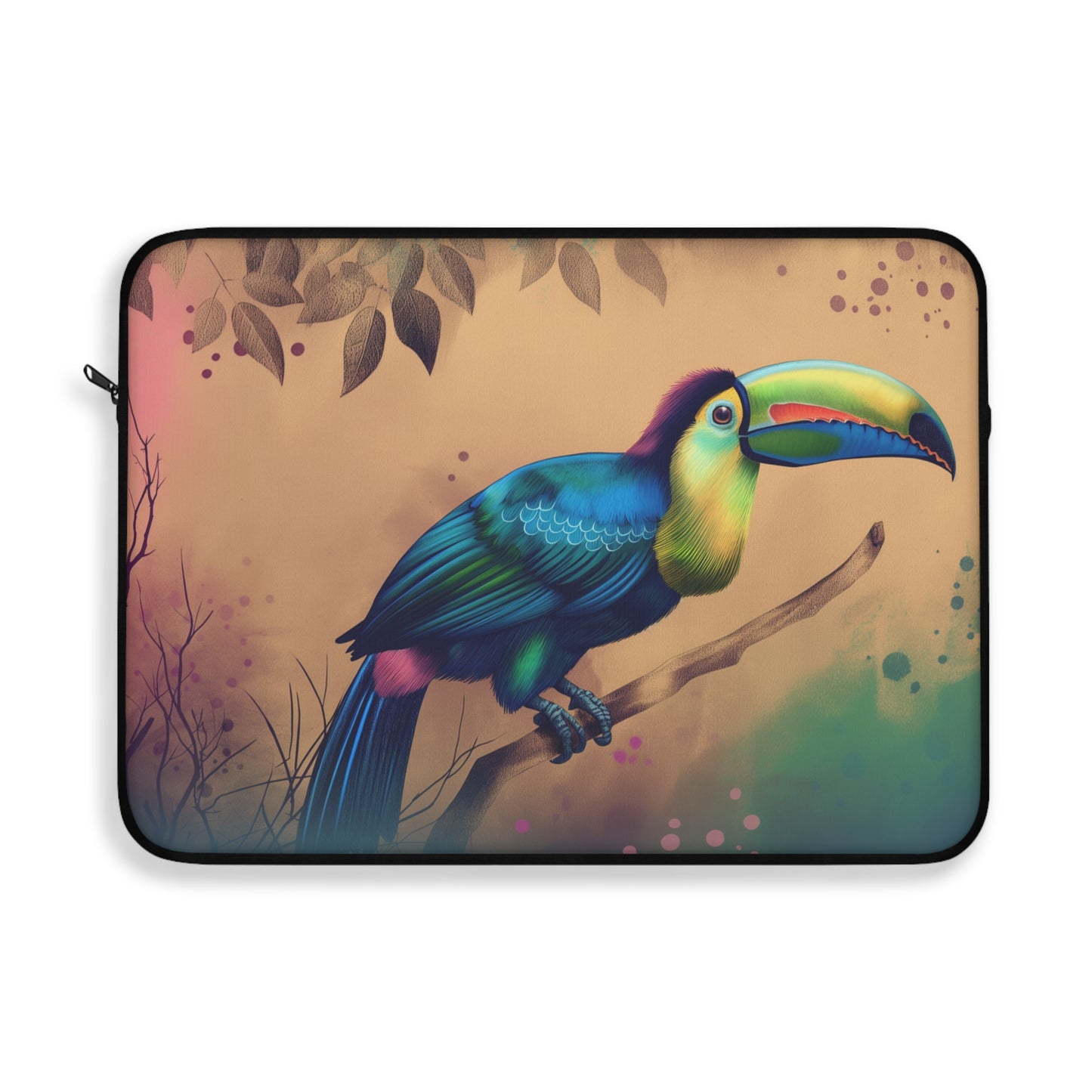 Laptop Sleeve - Colorful Keel-billed Toucan