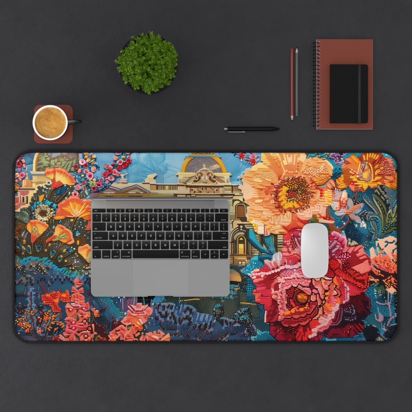 Gaming Desk Mat - Floral Fantasia at The Met