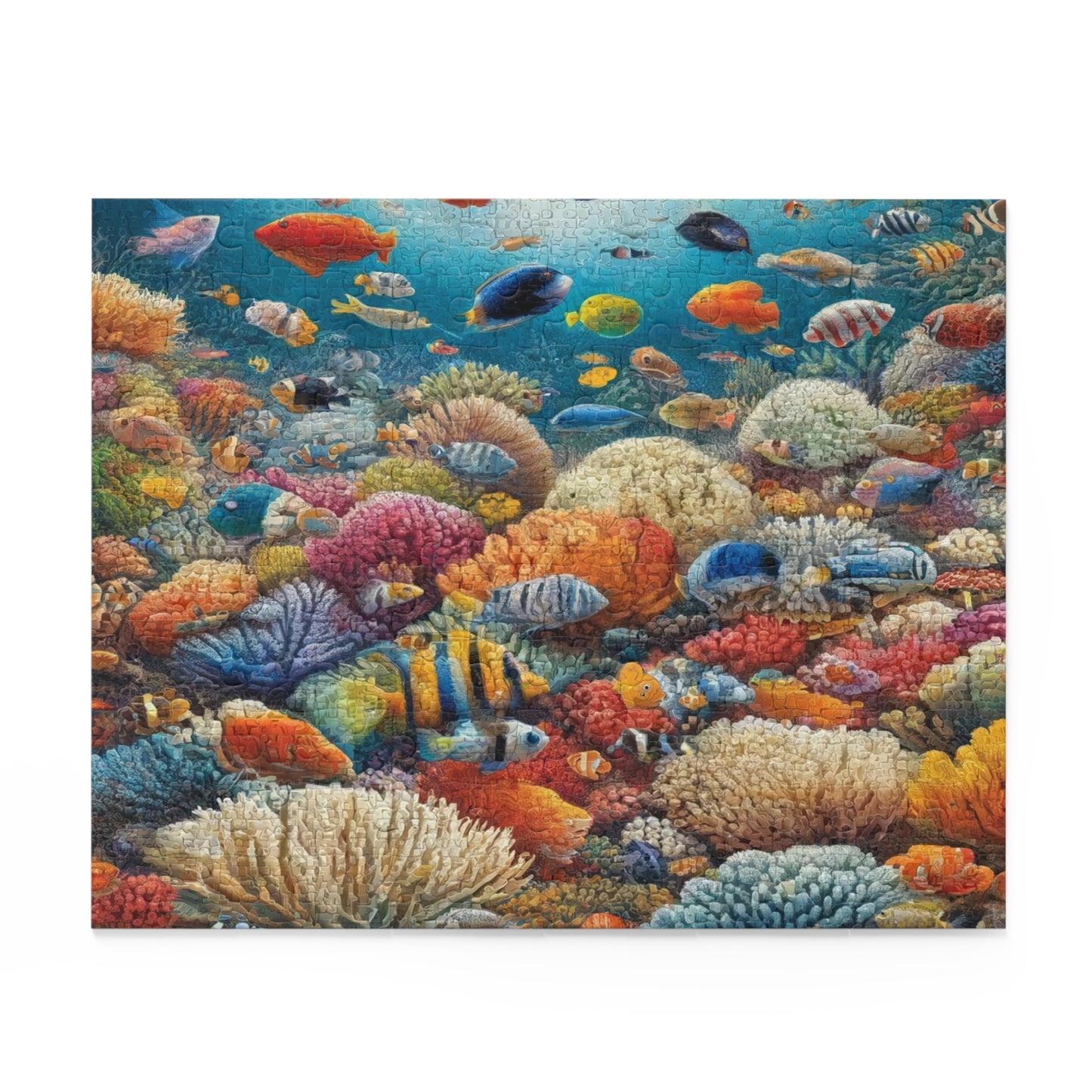 Coral Reef Jigsaw Challenge - Custom Jigsaw Puzzle (120, 252, 500-Piece)