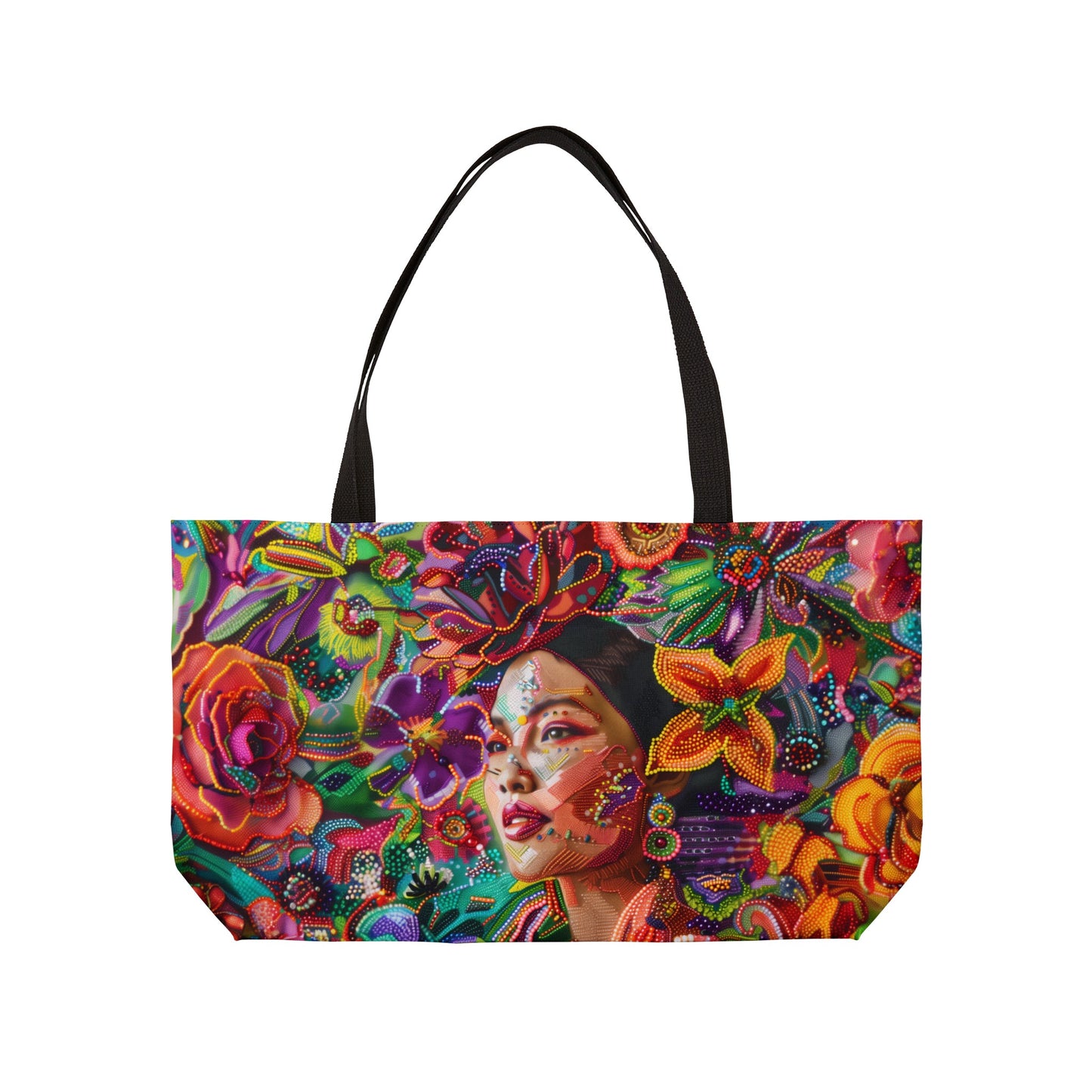 Weekender Tote Bag - Filipina Floral Harmony