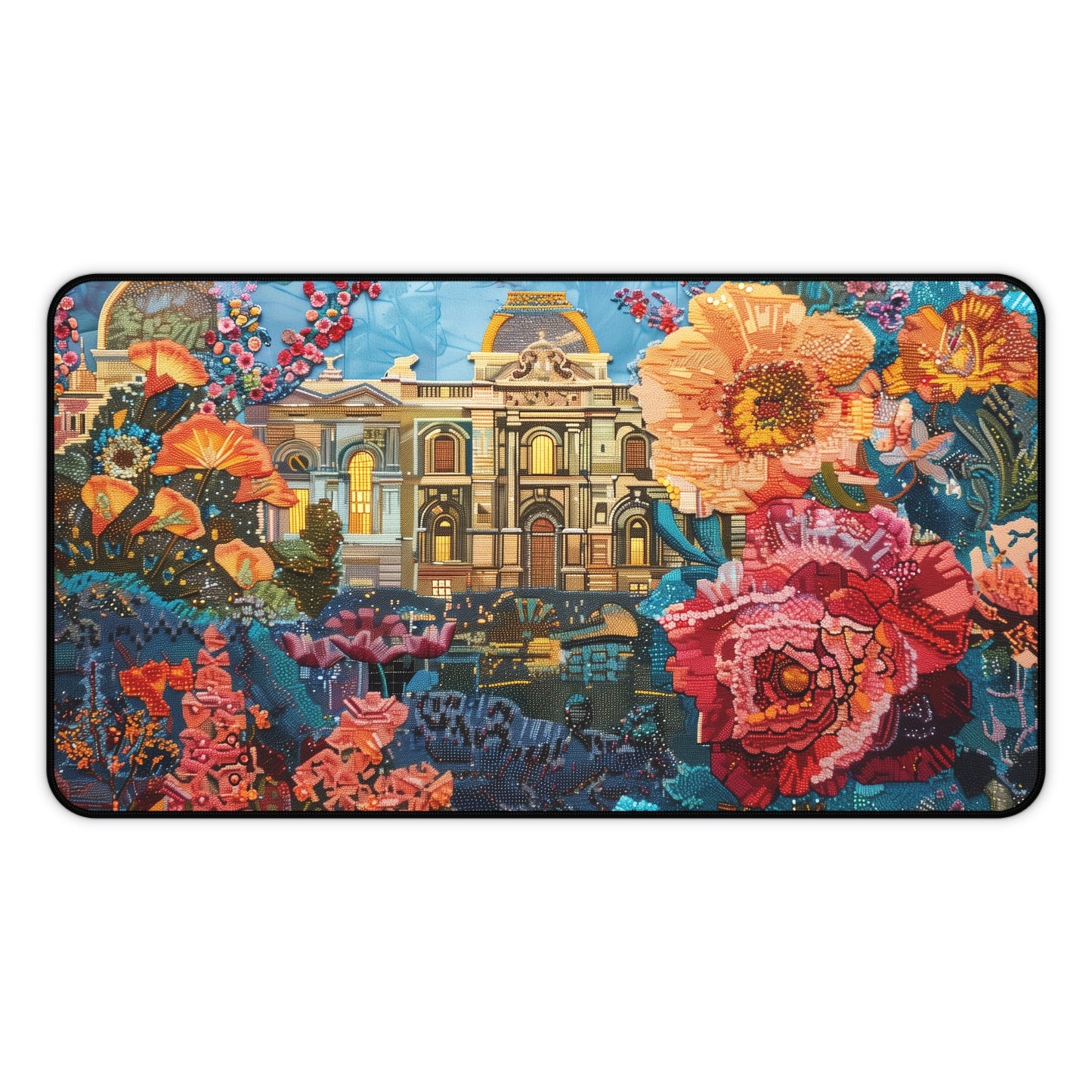 Gaming Desk Mat - Floral Fantasia at The Met