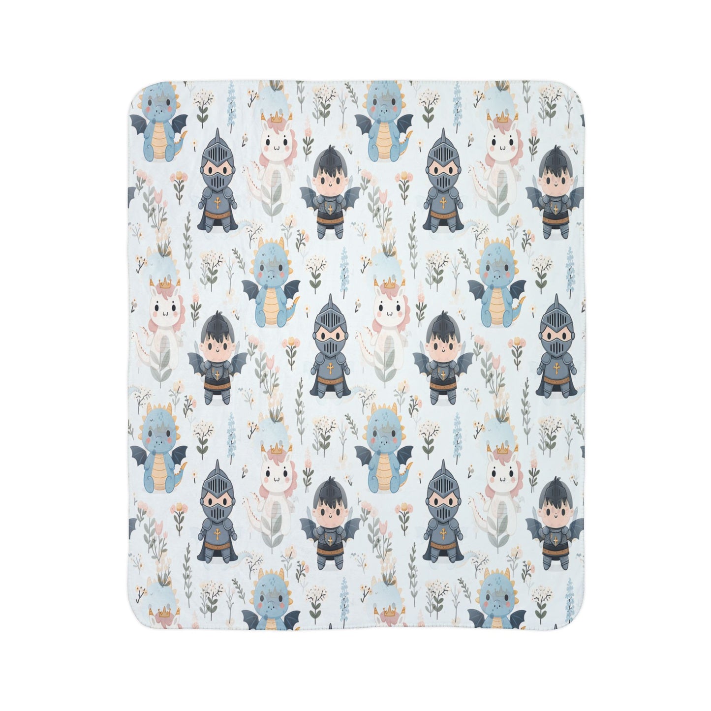 Sherpa Blanket: Adventures in Fairyland, Custom Fleece Throw