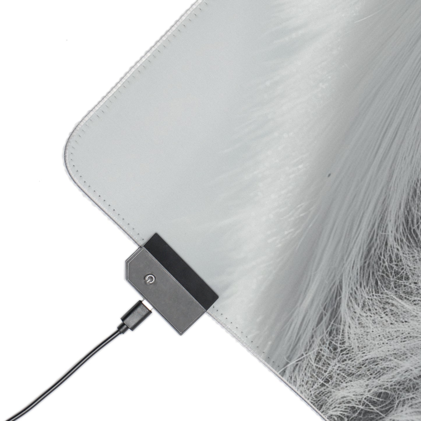 LED Gaming Mouse Pad - Frosted Vigilance