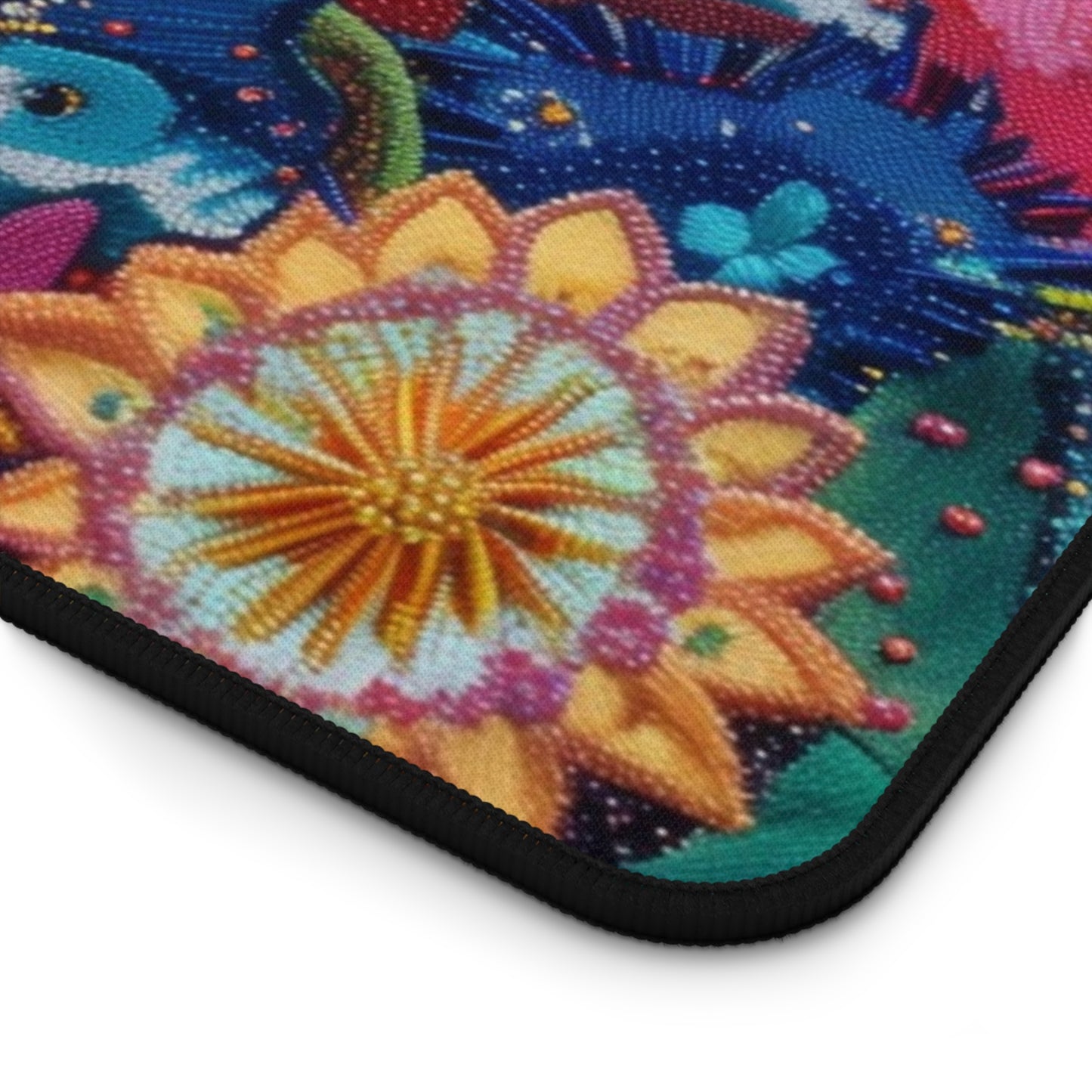 Gaming Desk Mat - Radiant Sunrise Over Mount Kilimanjaro
